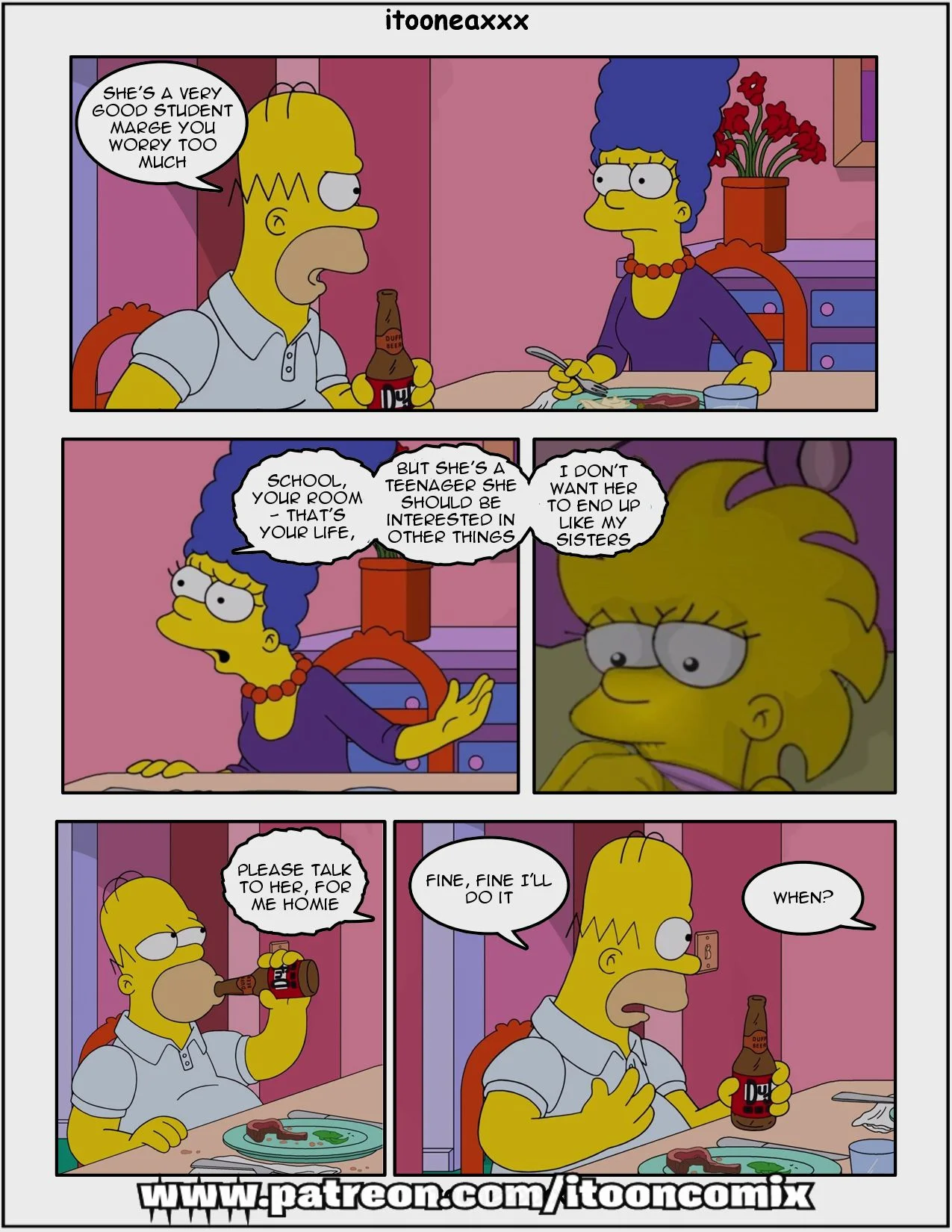 The Simpsons Porn Comics Series - 1.1 Affinity 1 - Eng - Page 4