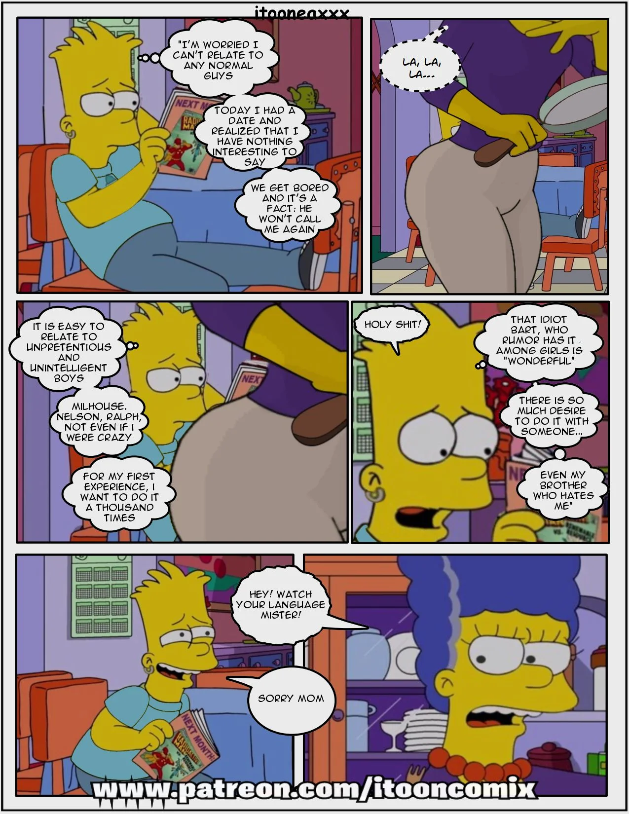 The Simpsons Porn Comics Series - 1.1 Affinity 1 - Eng - Page 12