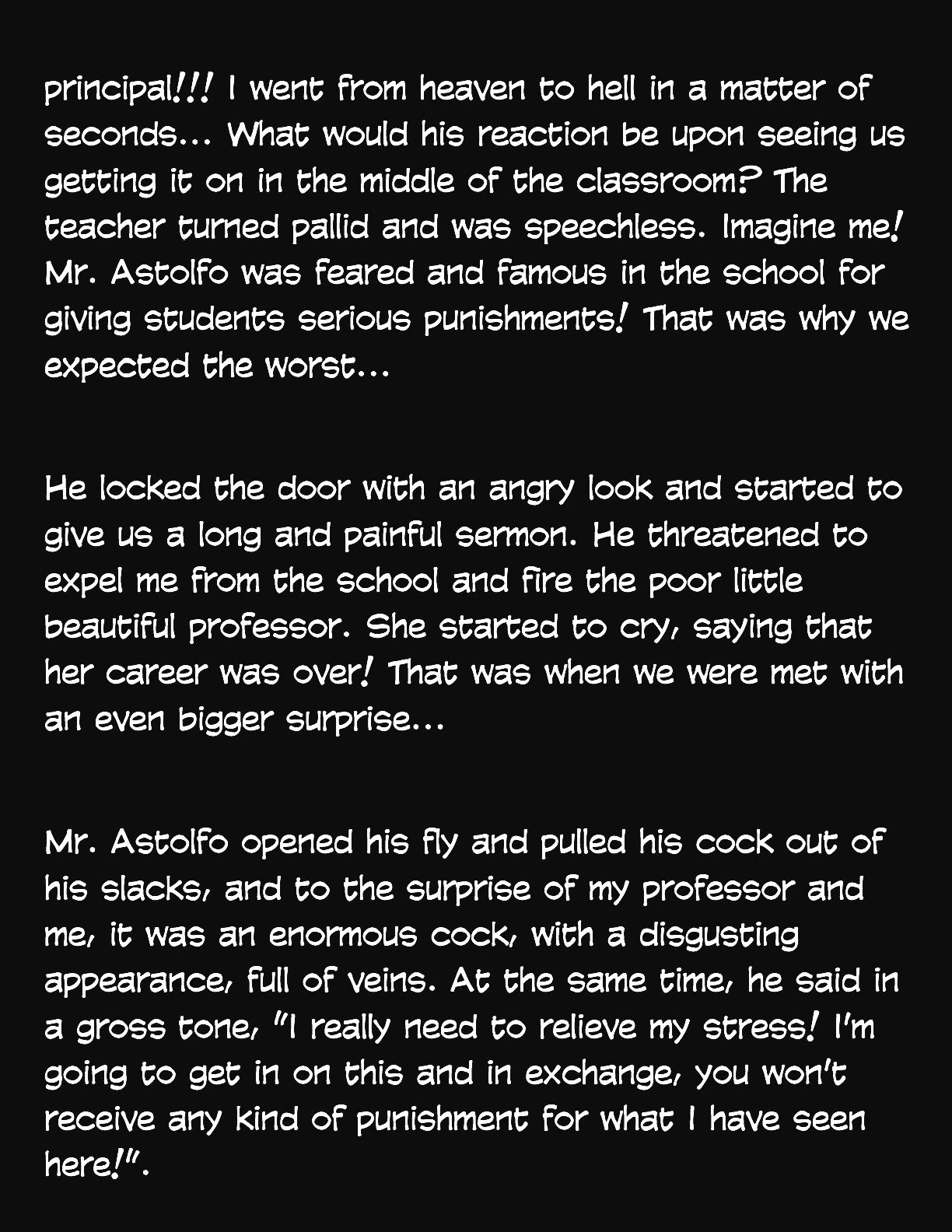 Animated Tales [WC | TF] - CAUGHT FUCKING THE TEACHER AT SCHOOL - Page 8