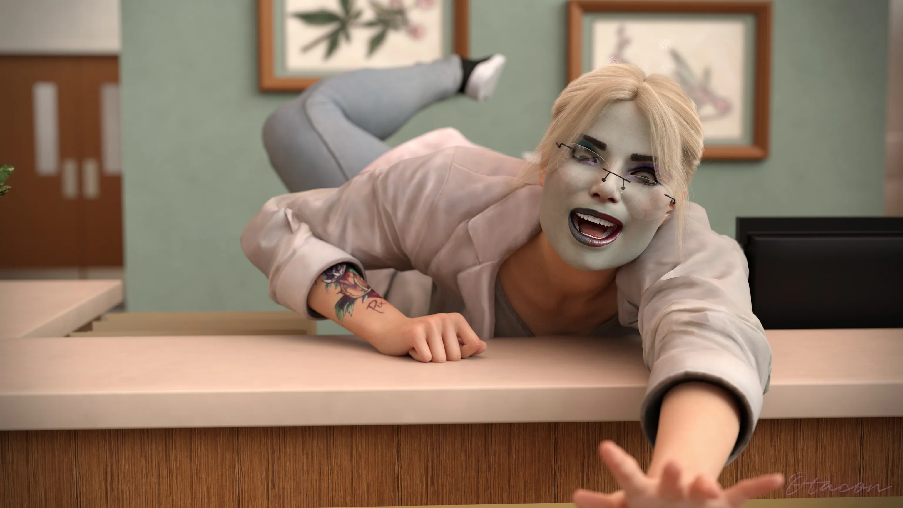 Dr. Quinn’s Hospital Hijacking Hijinks – Harley Quinn - 1 . Dr. Quinn's Hospital Hijacking Hijinks [Otacon] - Page 4