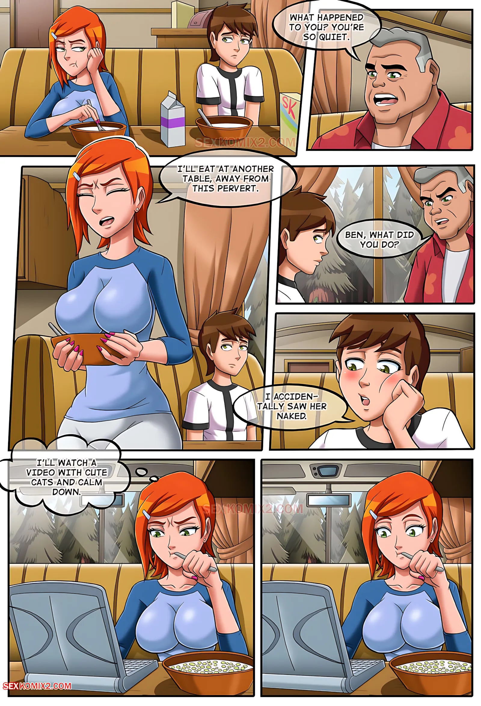 Porn with the cousin [ Ben 10] - 1. Ben 10 - Porn with the cousin - Page 4