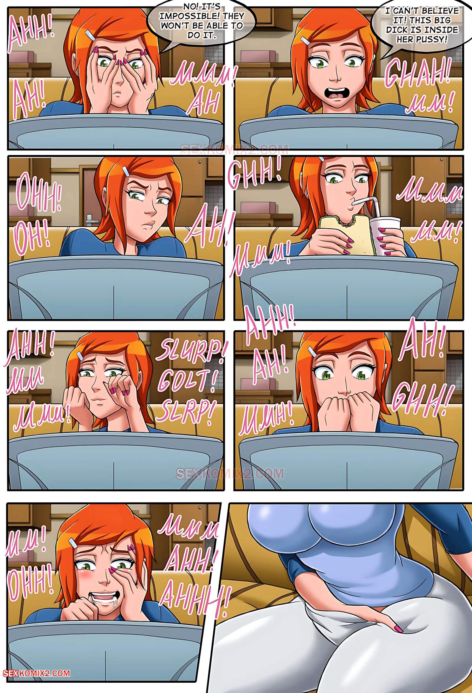 Porn with the cousin [ Ben 10] - 1. Ben 10 - Porn with the cousin - Page 8