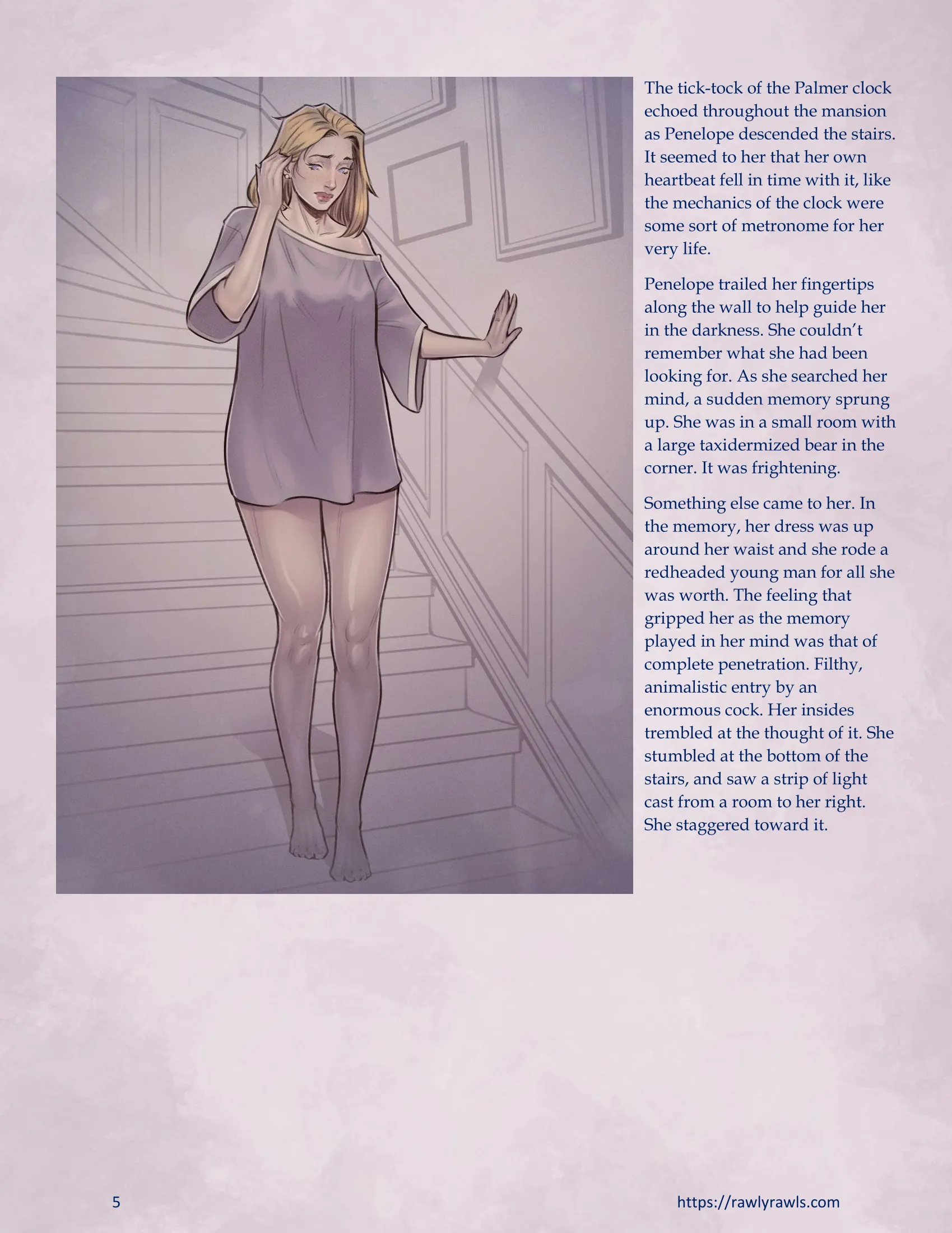 The Haunting Of Palmer Mansion [RawlyRawls] - 8.2 . The Haunting Of Palmer Mansion - Chapter 8 Part 2 [TenderMindd ] - Page 5