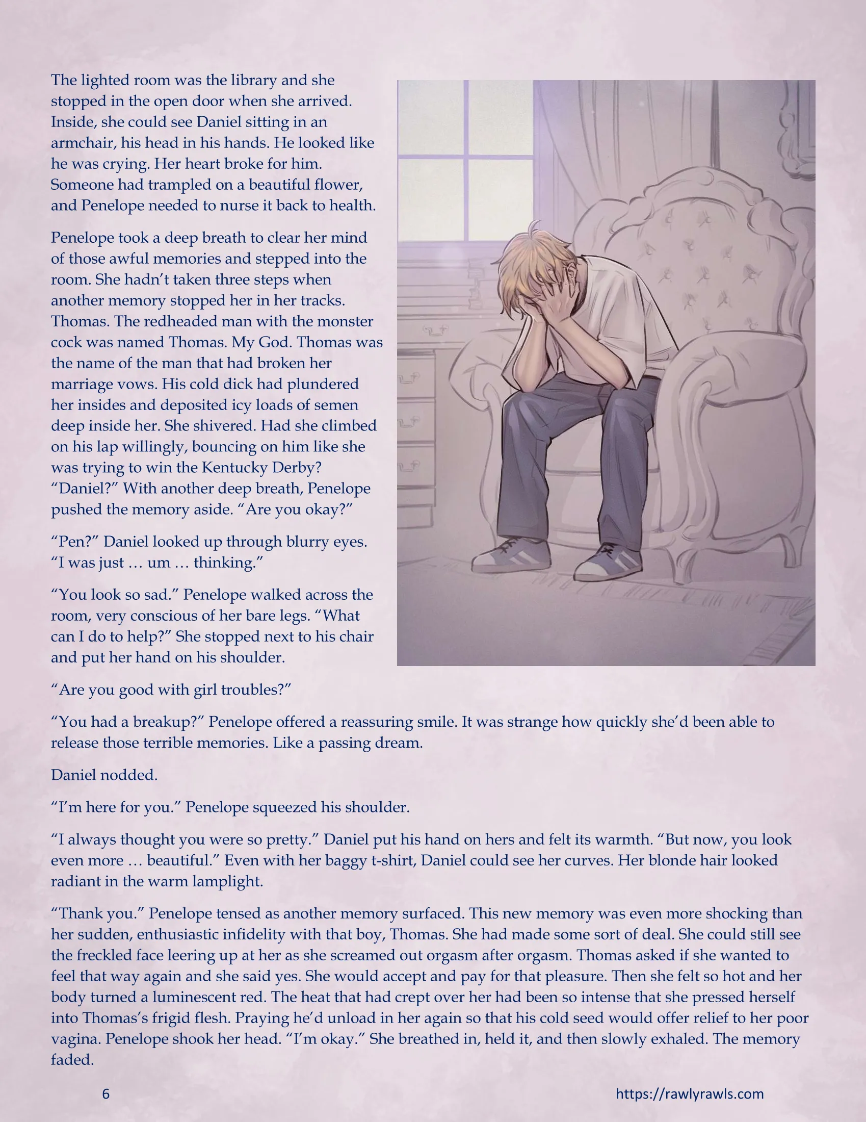 The Haunting Of Palmer Mansion [RawlyRawls] - 8.2 . The Haunting Of Palmer Mansion - Chapter 8 Part 2 [TenderMindd ] - Page 6