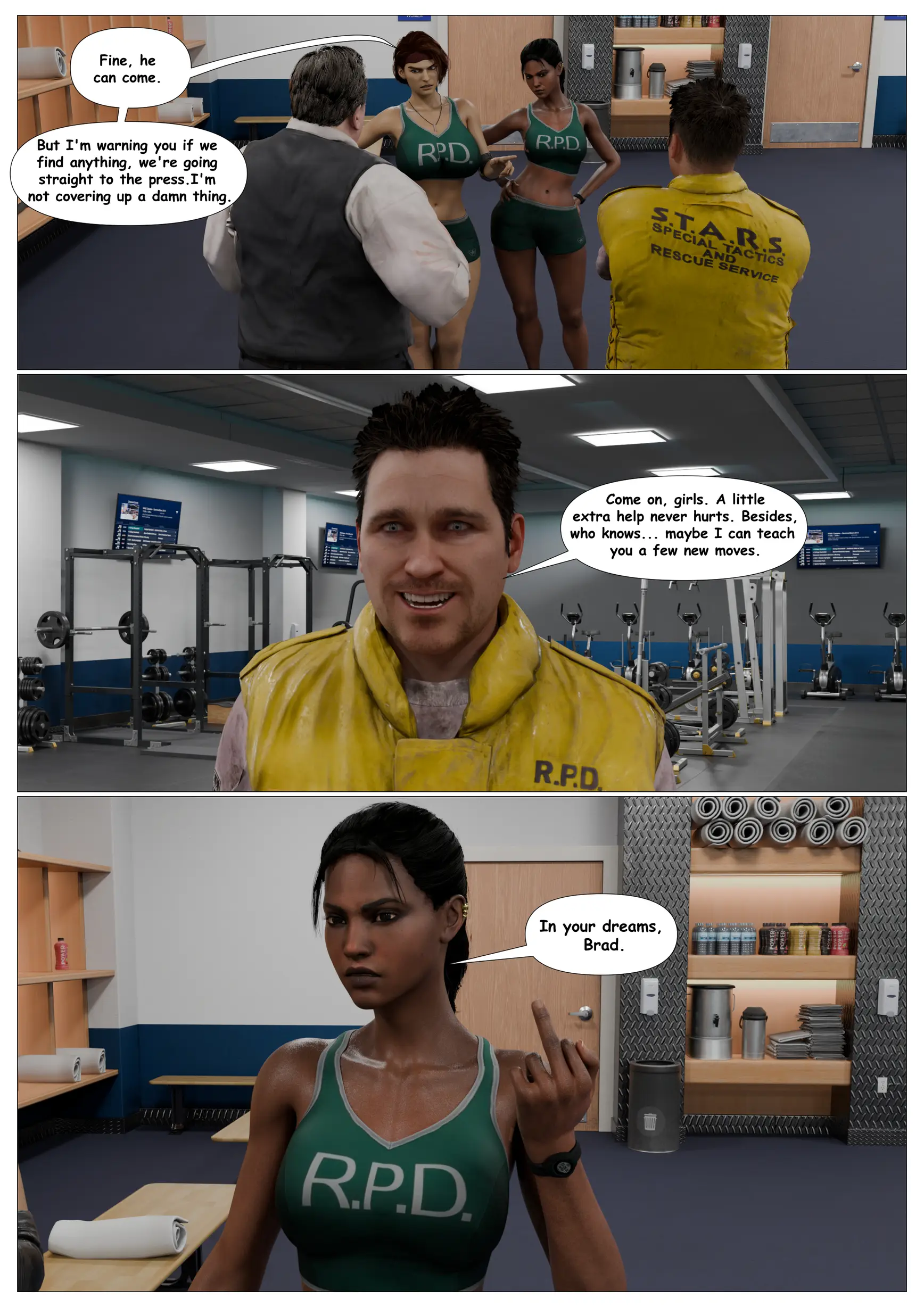 Resident Evil – S.T.A.R.S. Chronicles - 1. Resident Evil - Chapter 1 [REDROCK] - Page 23