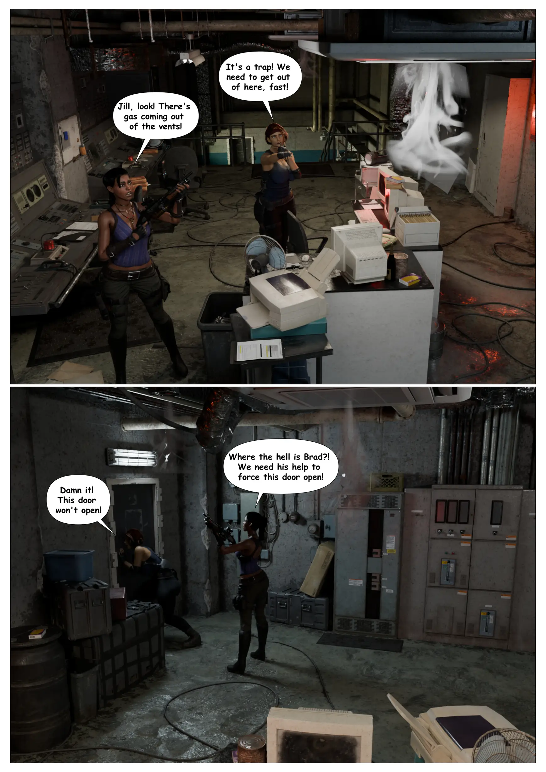 Resident Evil – S.T.A.R.S. Chronicles - 1. Resident Evil - Chapter 1 [REDROCK] - Page 31