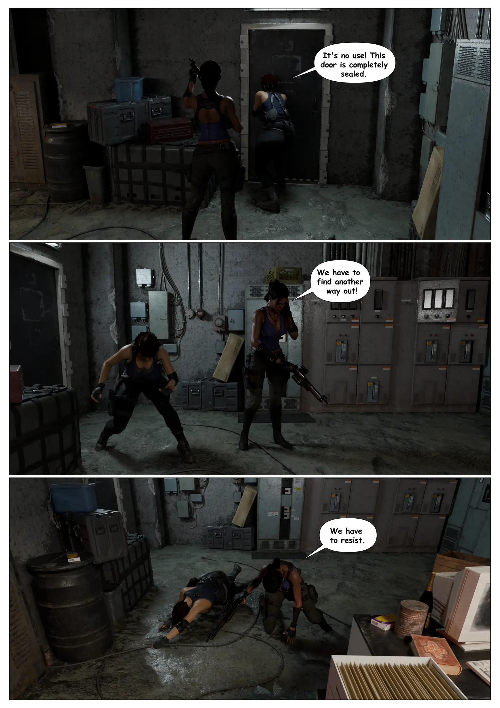 Resident Evil – S.T.A.R.S. Chronicles - 1. Resident Evil - Chapter 1 [REDROCK] - Page 32