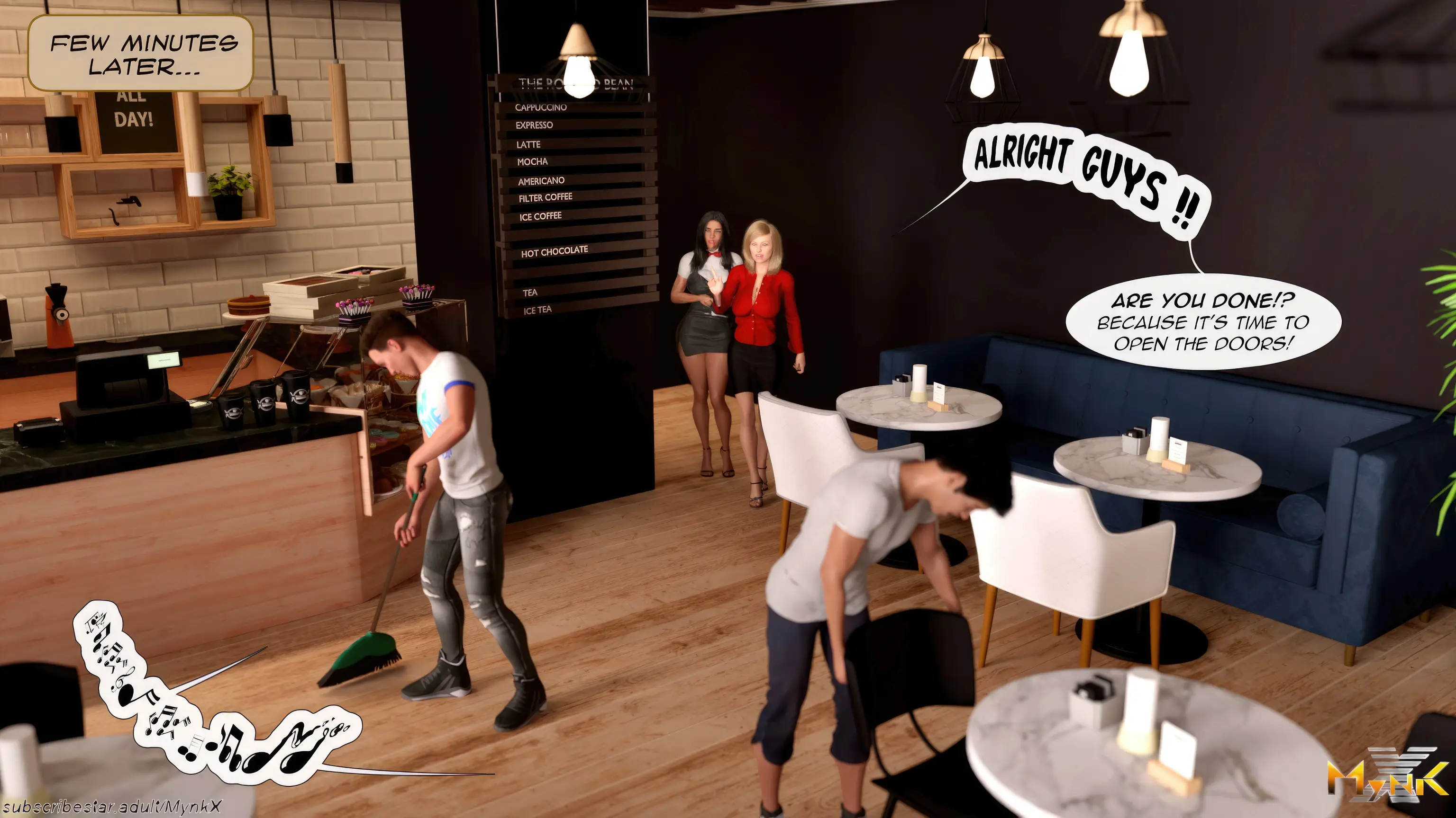 Cafe Folies [Mynk 3DX] - 14 . Cafe Folies - Chapter 14 [Mynk_3DX] - Page 73