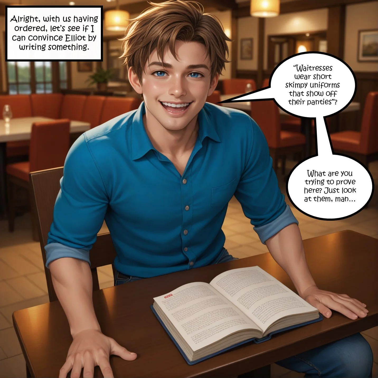 Reality Rewrite Restaurant [AI Gen] - 1. Reality Rewrite Restaurant [Hexxet] - Page 8