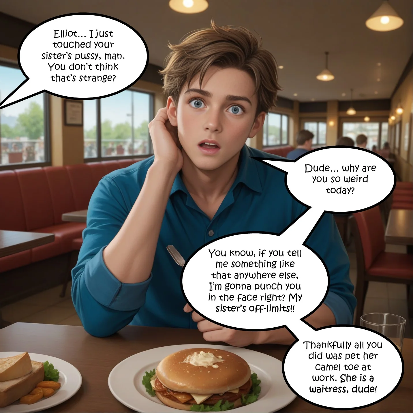 Reality Rewrite Restaurant [AI Gen] - 1. Reality Rewrite Restaurant [Hexxet] - Page 17
