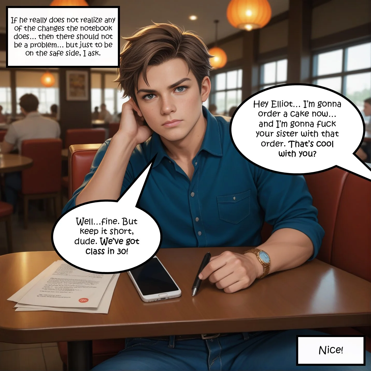 Reality Rewrite Restaurant [AI Gen] - 1. Reality Rewrite Restaurant [Hexxet] - Page 19