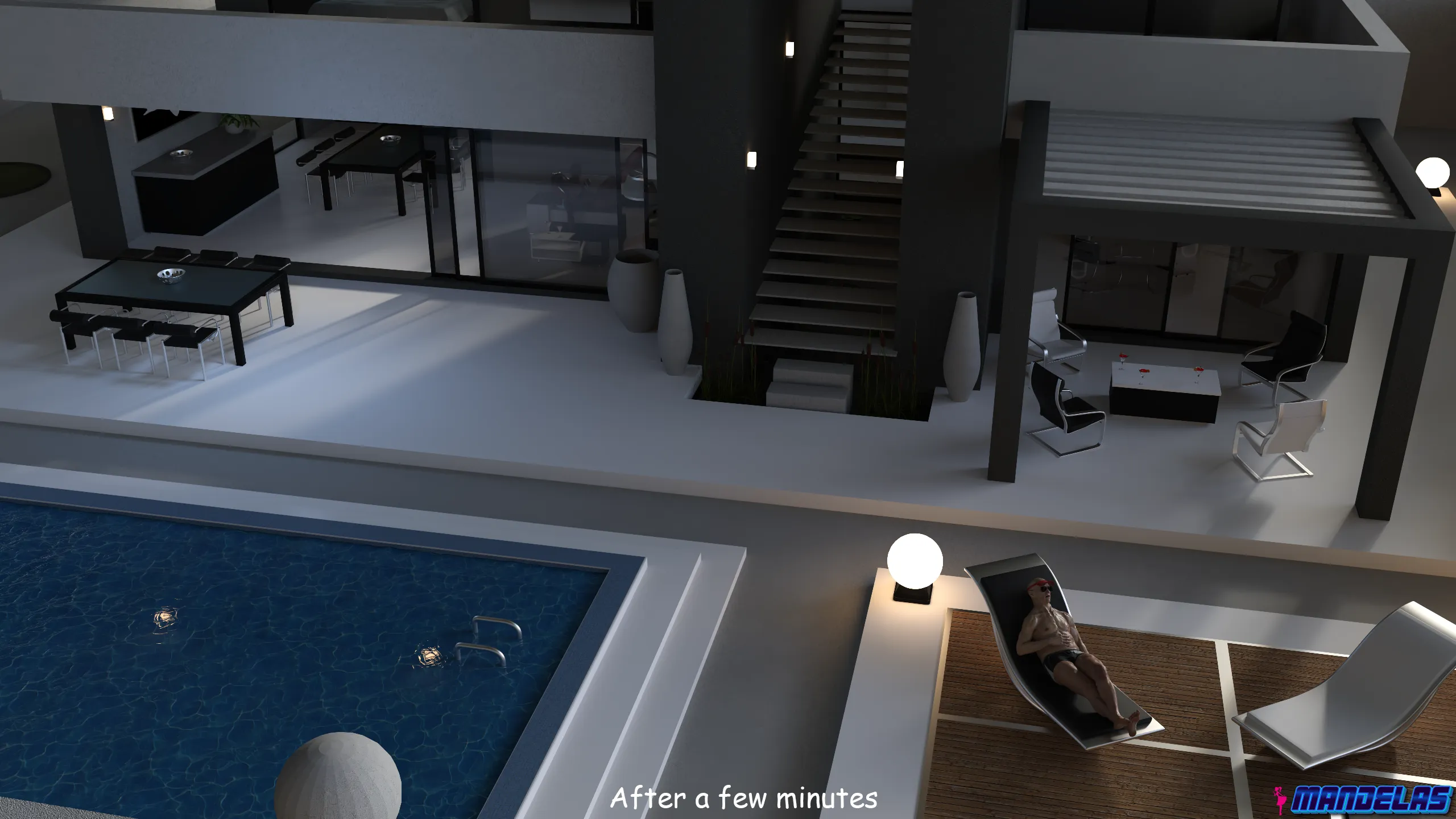 Hot Evening [Mandelas] - 1 . Hot Evening - Chapter 1 - Page 25