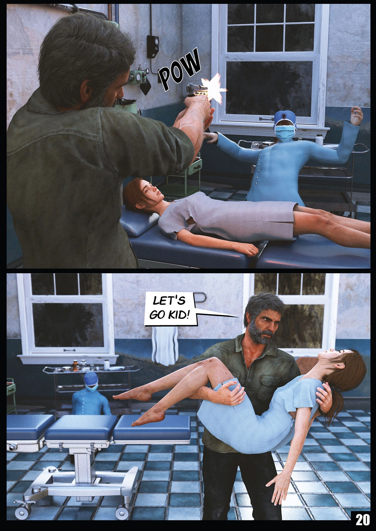 Triple Fun [The Last Of Us] - 1. The Hospital [Deletedcube3D] - Page 21