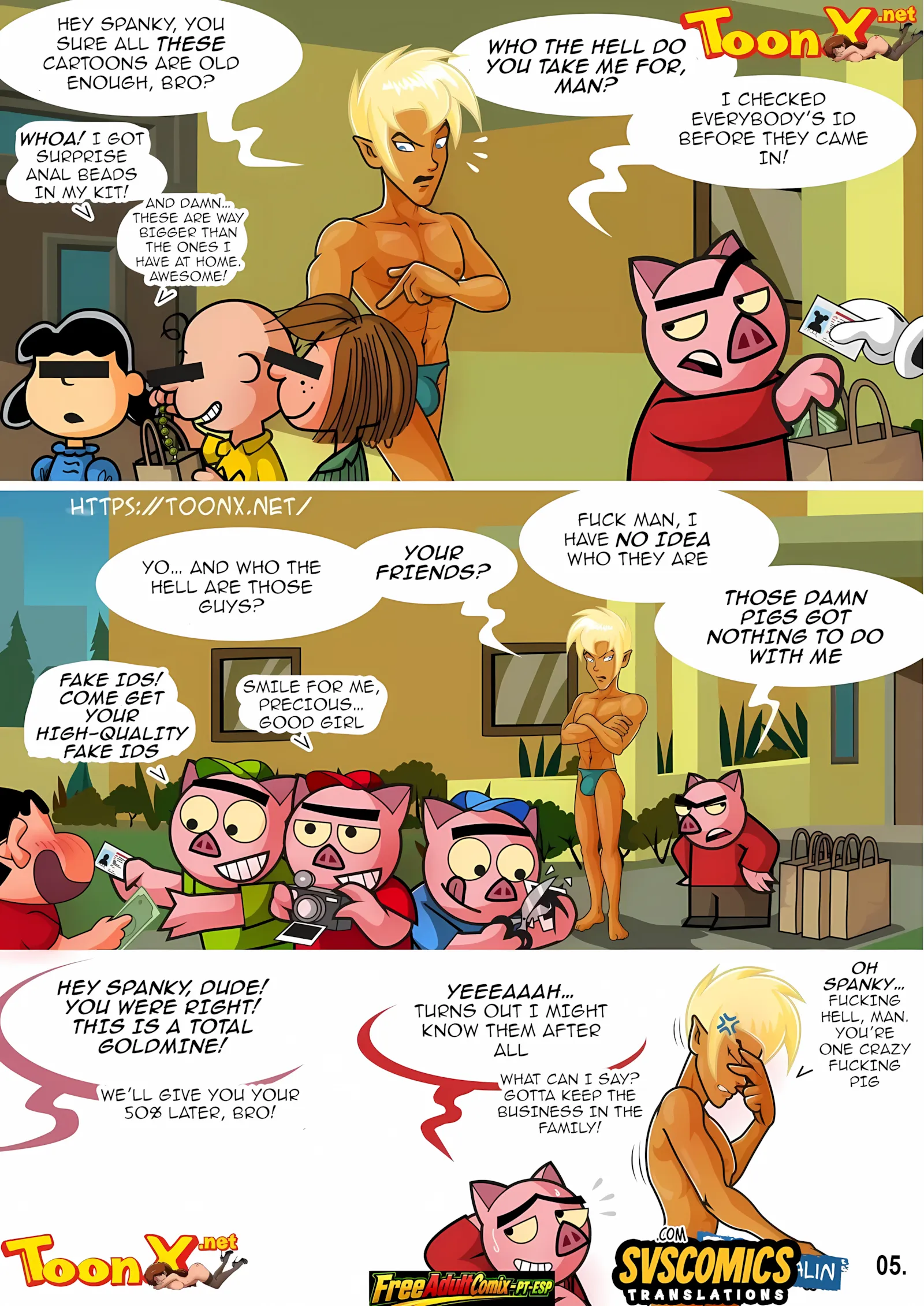 Toon Sluts [Deavalin] - 1. Toon Sluts - Chapter 1 - Page 6