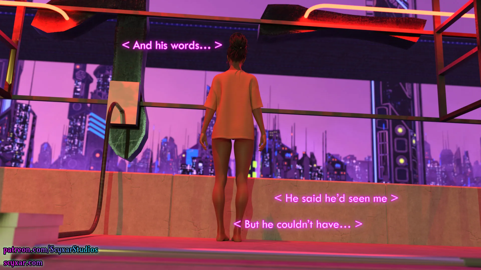 Once You Go Black, You Never Go Back (Cyberpunk) - 6 . Once You Go Black, You Never Go Back - Chapter 6 [Scyxar Studios] - Page 29
