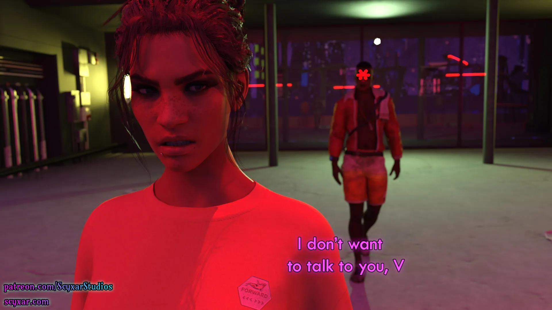 Once You Go Black, You Never Go Back (Cyberpunk) - 6 . Once You Go Black, You Never Go Back - Chapter 6 [Scyxar Studios] - Page 30