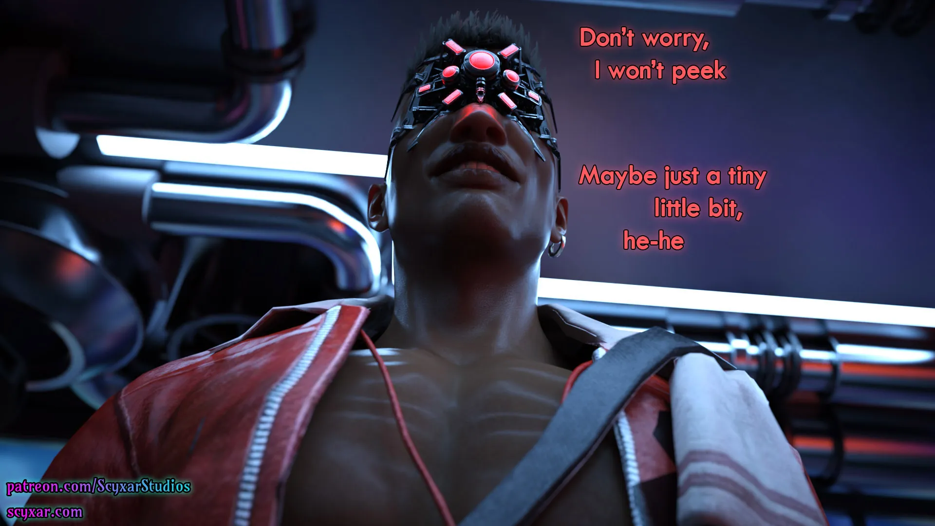 Once You Go Black, You Never Go Back (Cyberpunk) - 6 . Once You Go Black, You Never Go Back - Chapter 6 [Scyxar Studios] - Page 39