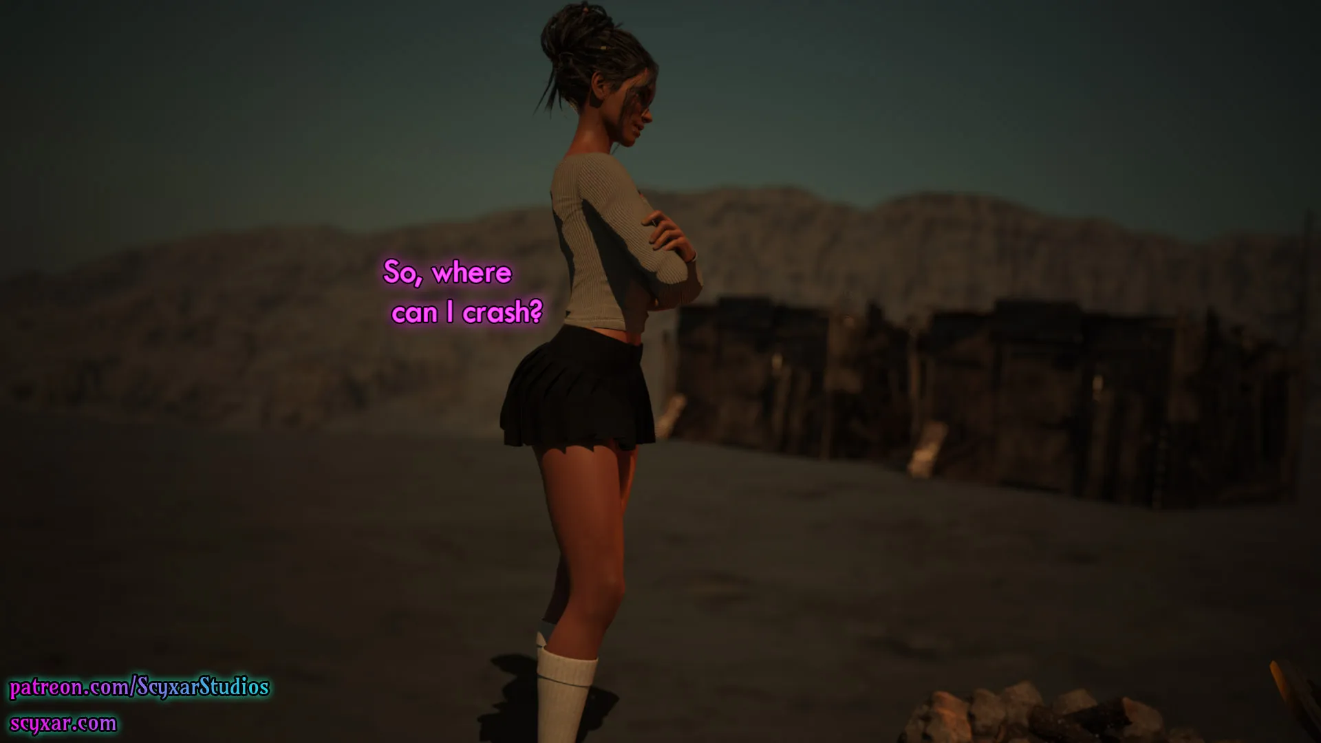 Once You Go Black, You Never Go Back (Cyberpunk) - 6 . Once You Go Black, You Never Go Back - Chapter 6 [Scyxar Studios] - Page 63