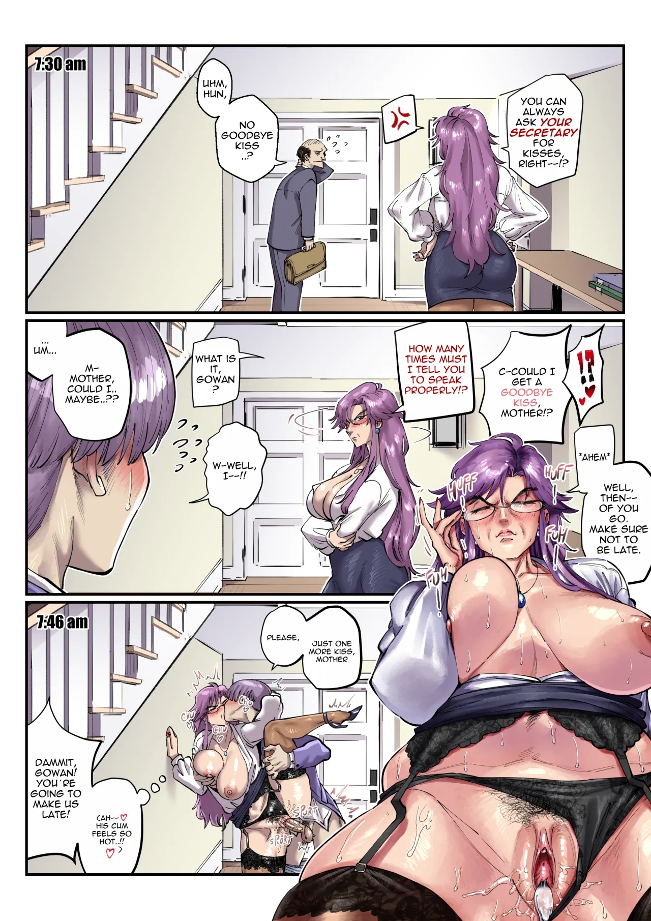 A Strict Mother’s Daily Routine - 1. A Strict Mother's Daily Routine [Aarokira] - Page 4