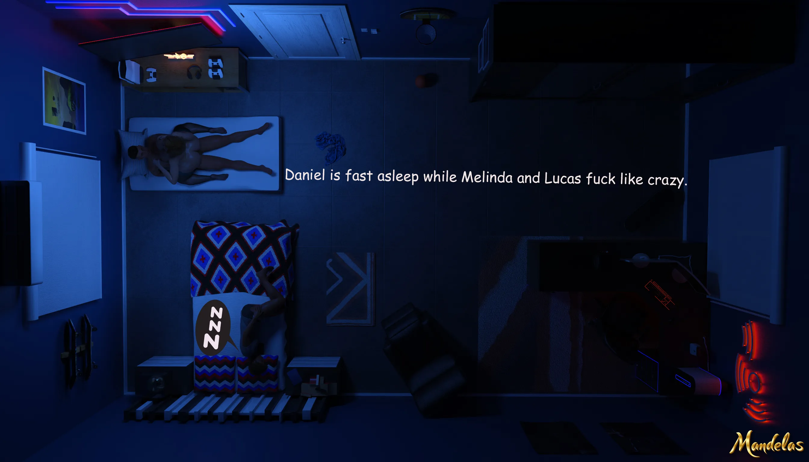 Lady Melinda – The Guest [Mandelas] - 1.2 . Lady Melinda - The Guest - Chapter 1 Part 2 - Page 45