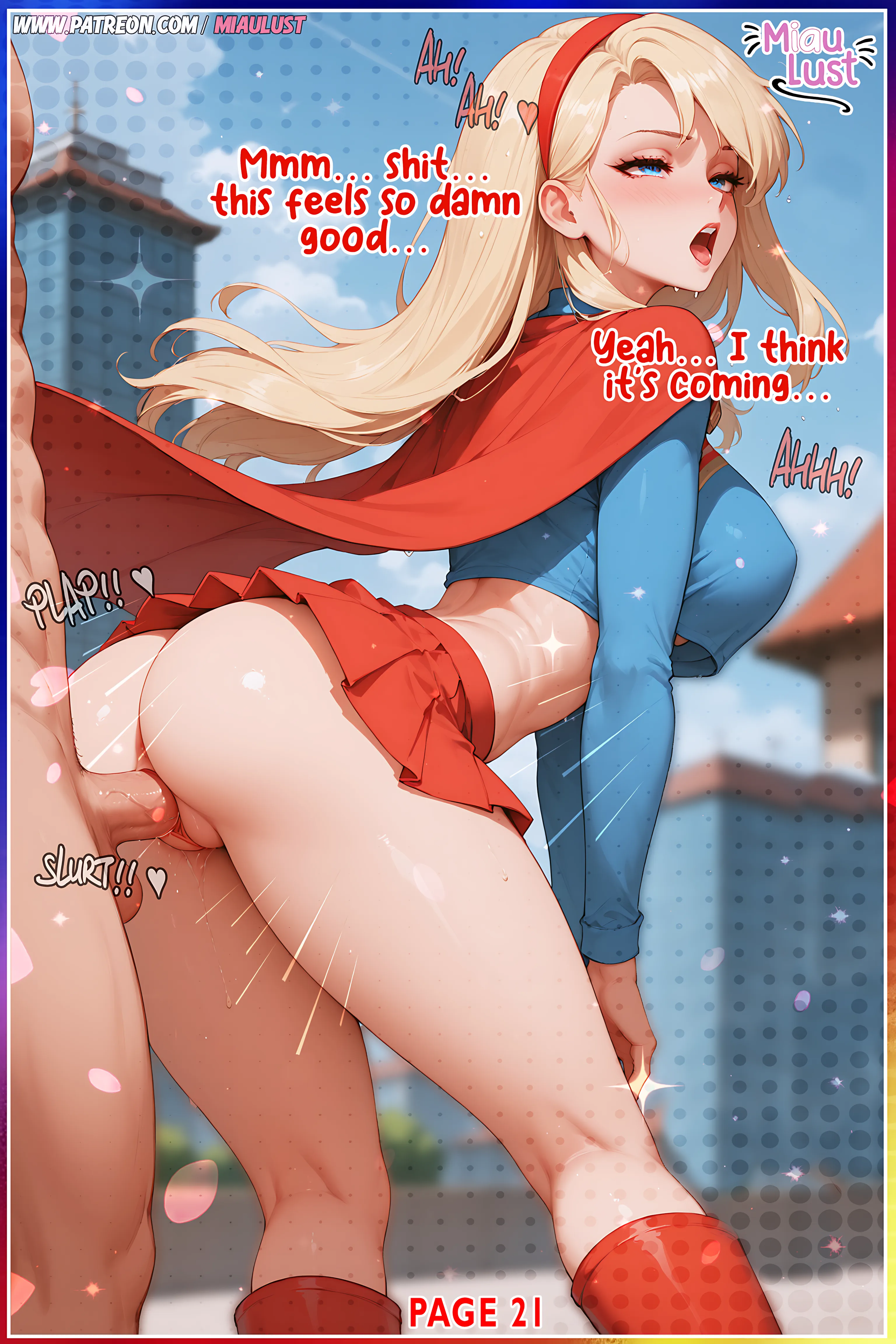 Supergirl in Superbitch [MiauLust] - Supergirl in Superbitch - Page 23