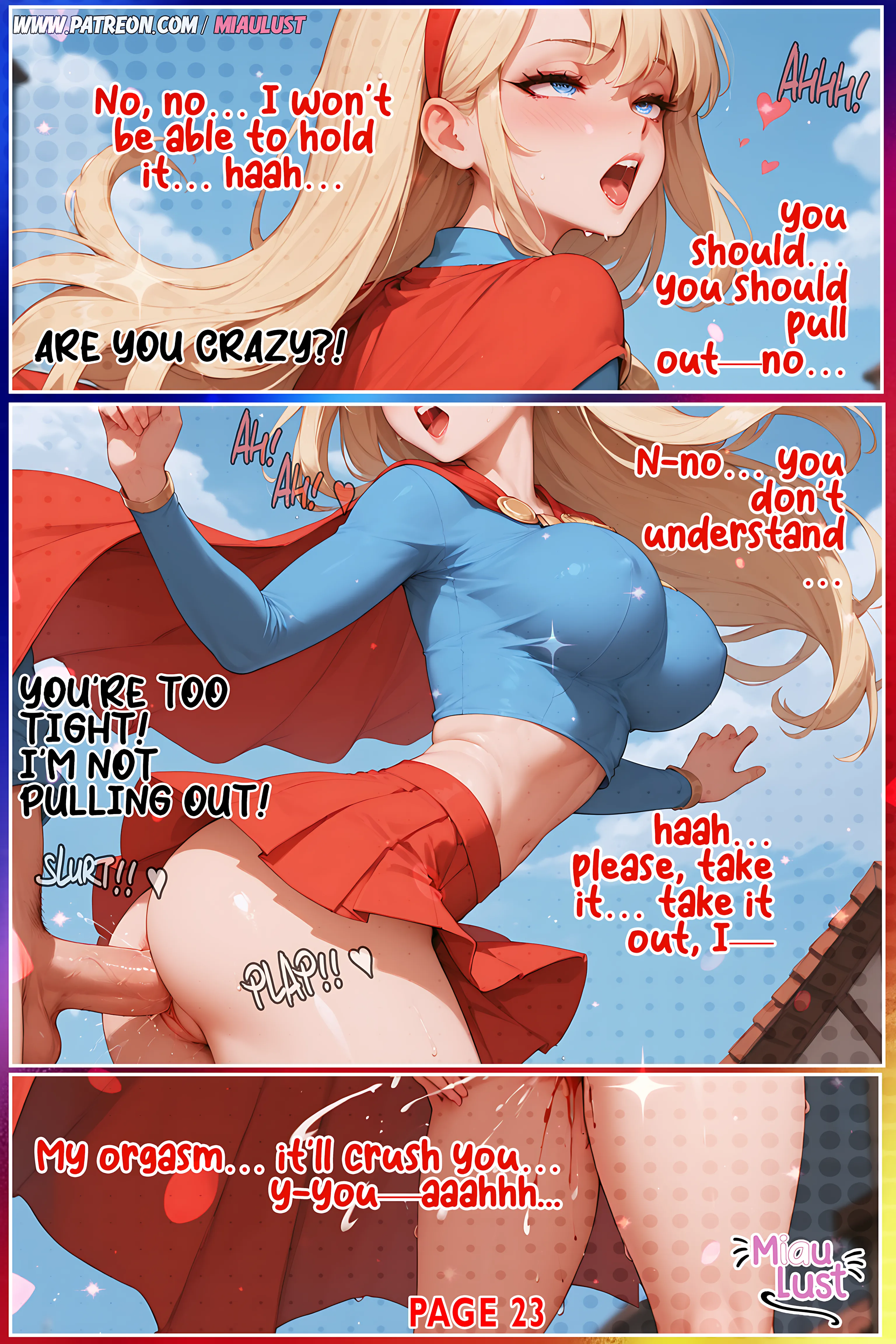 Supergirl in Superbitch [MiauLust] - Supergirl in Superbitch - Page 25