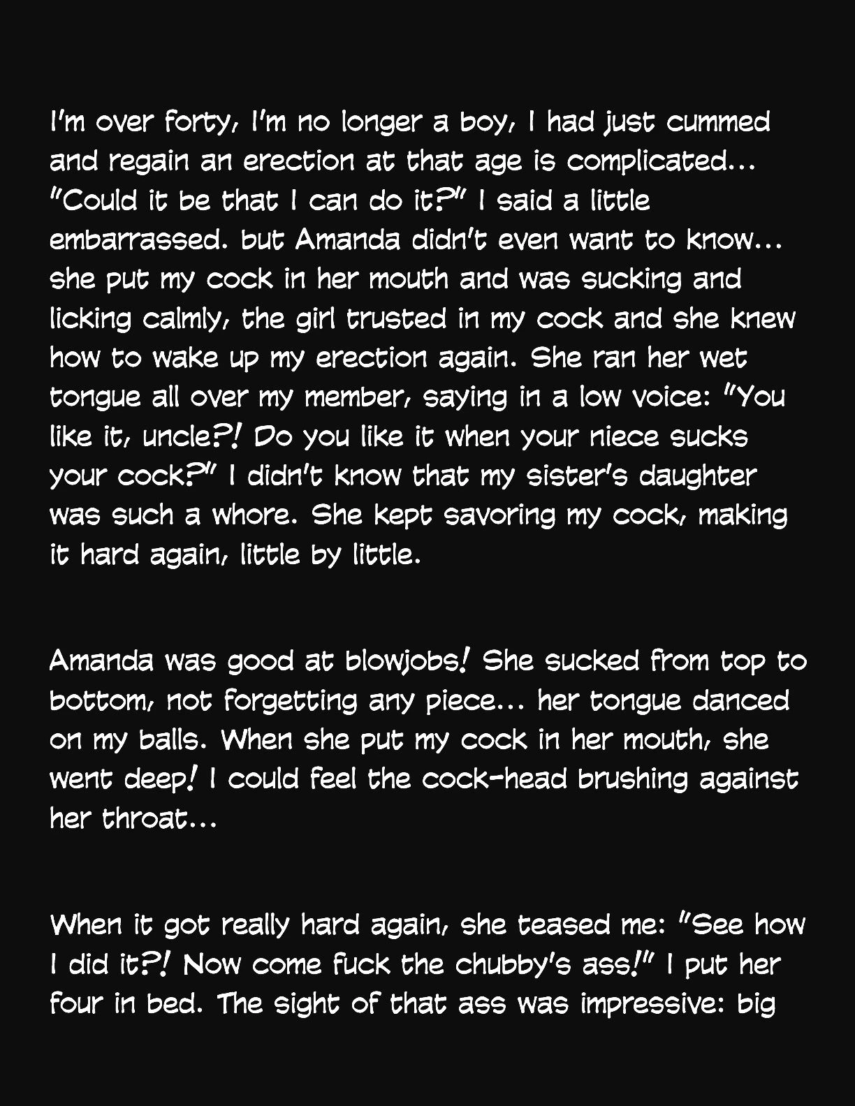 Animated Tales [WC | TF] - FUCKING THE CHUBBY NIECE - Page 12