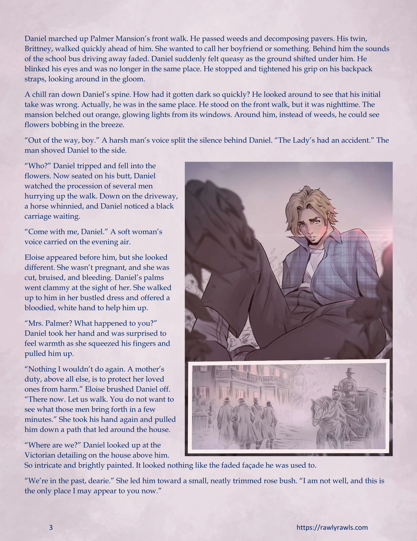 The Haunting Of Palmer Mansion [RawlyRawls] - 10.3 . The Haunting Of Palmer Mansion - Chapter 10 Part 3 [TenderMindd ] - Page 3