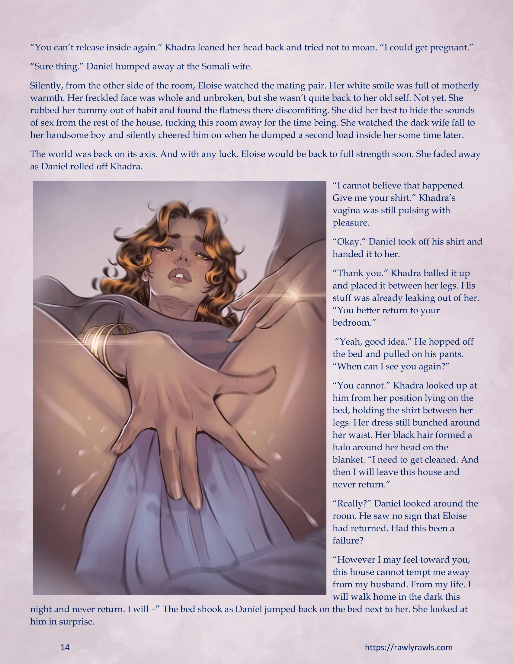 The Haunting Of Palmer Mansion [RawlyRawls] - 10.3 . The Haunting Of Palmer Mansion - Chapter 10 Part 3 [TenderMindd ] - Page 14