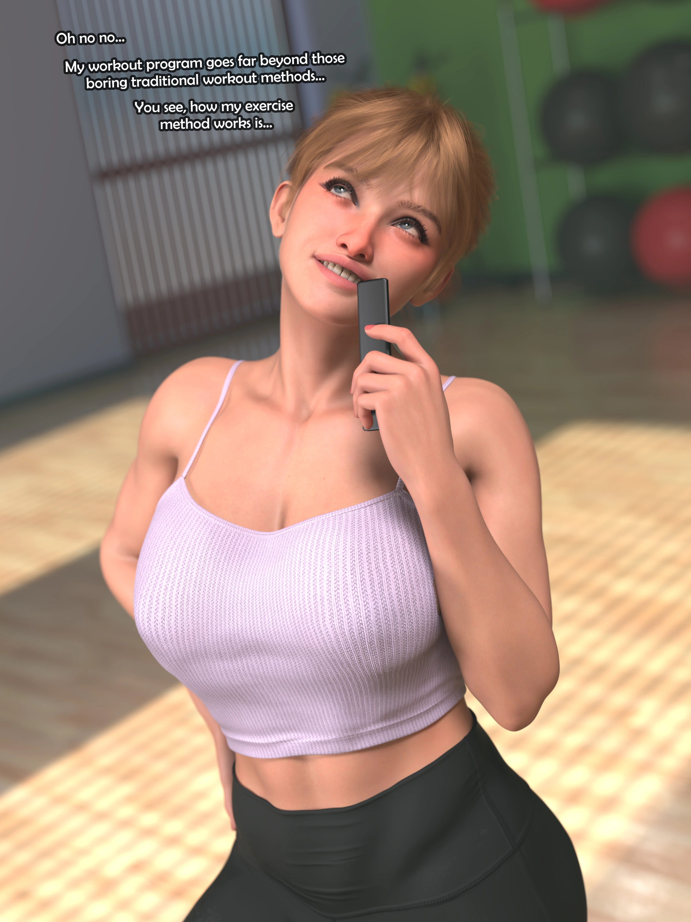 Brutal Brittany’s Workout [SultanOfSize] - Brutal Brittany’s Workout - Page 2