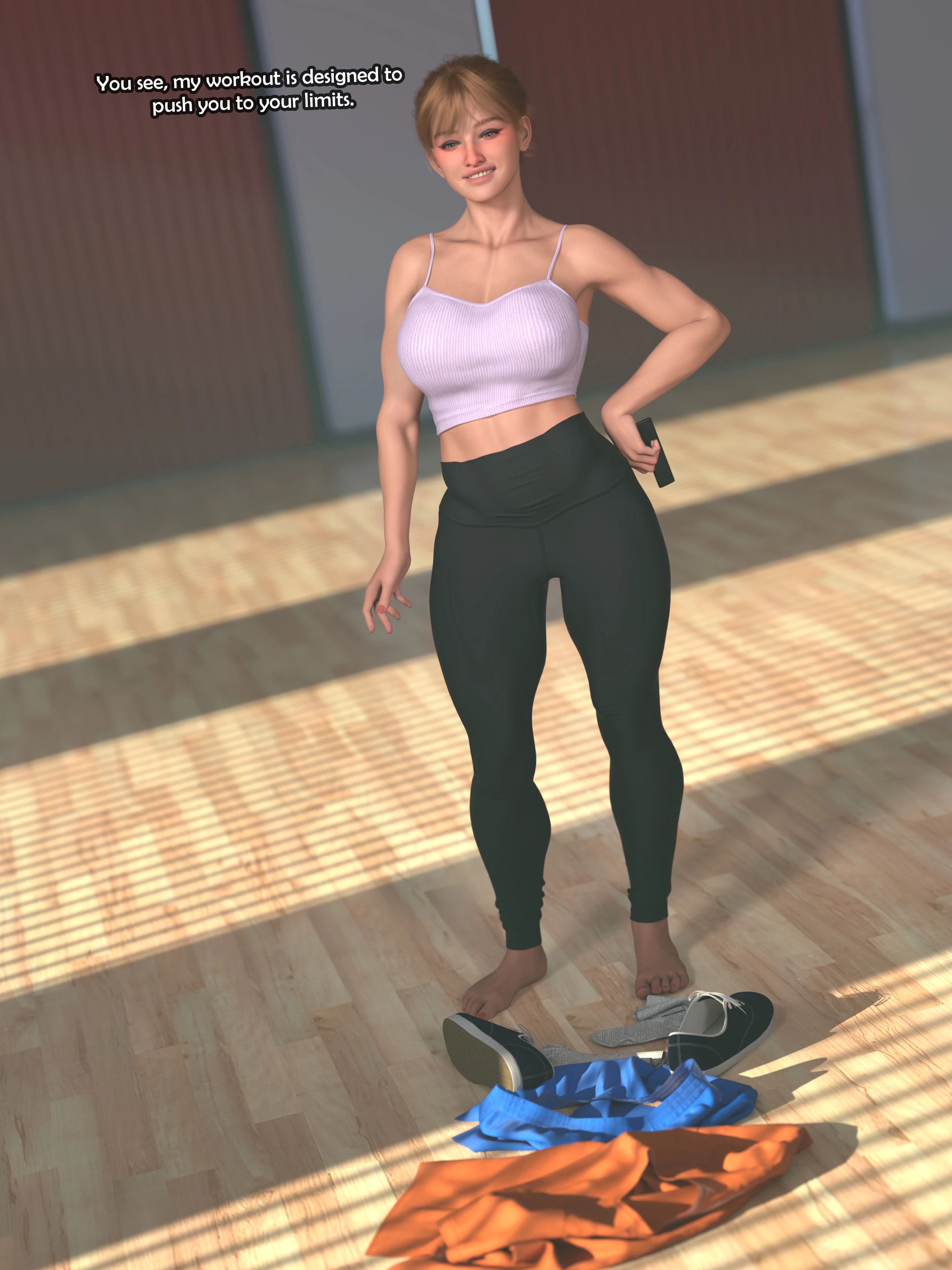 Brutal Brittany’s Workout [SultanOfSize] - Brutal Brittany’s Workout - Page 4