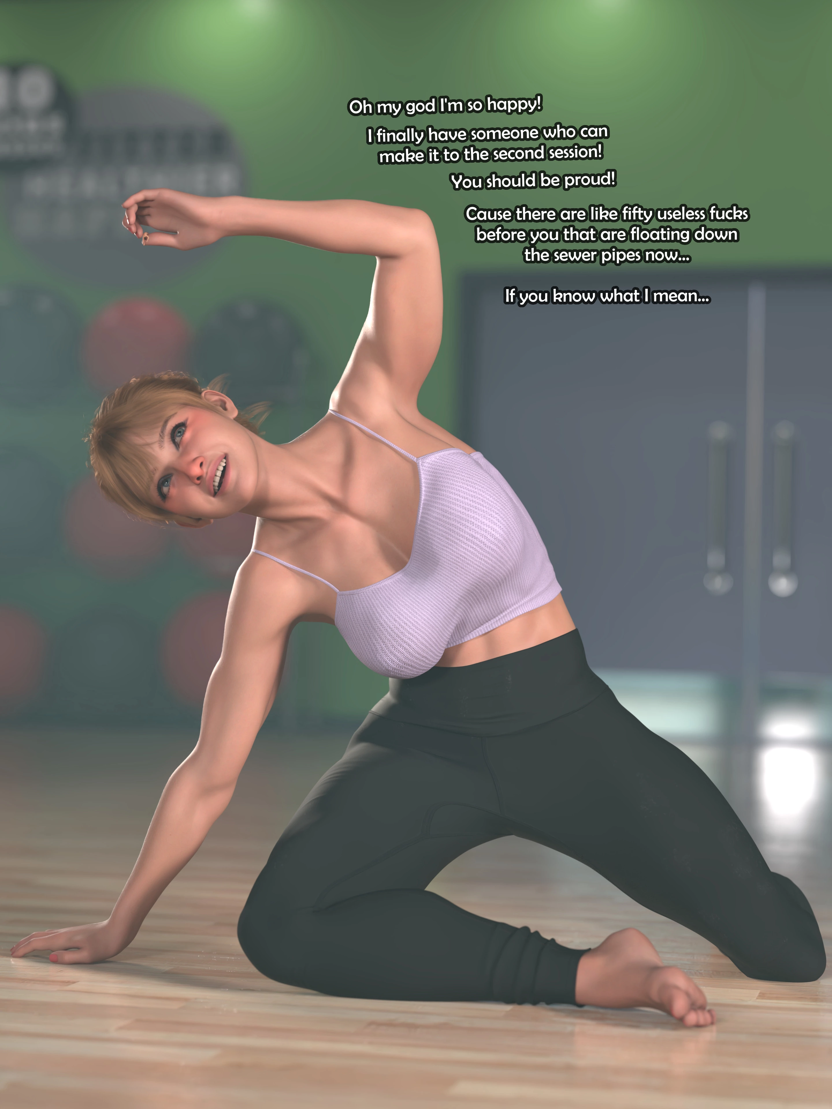 Brutal Brittany’s Workout [SultanOfSize] - Brutal Brittany’s Workout - Page 28