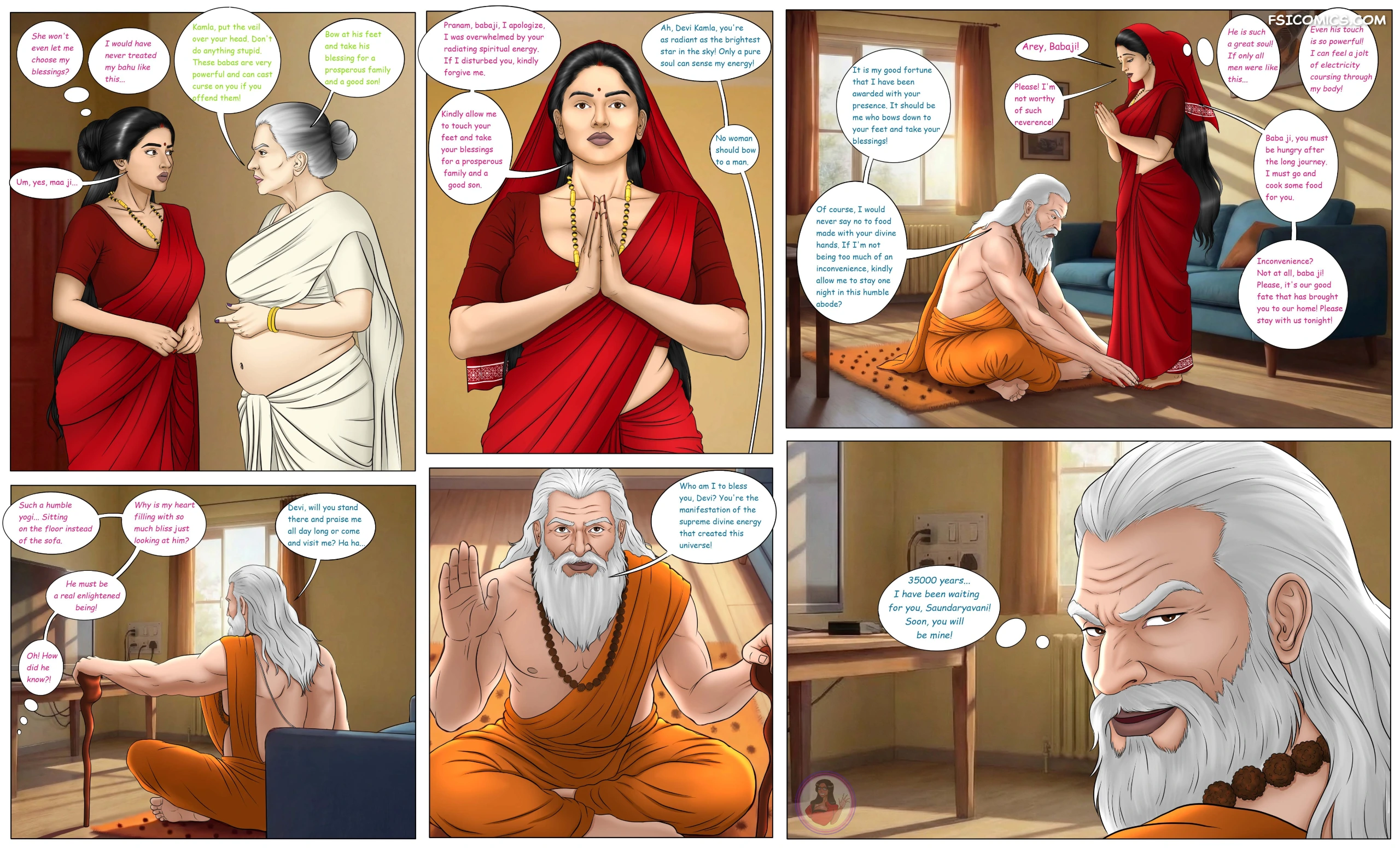 Saundarya Sanjeevani – Indian milf - Saundarya Sanjeevani Issue 4 - Bewci - Page 8
