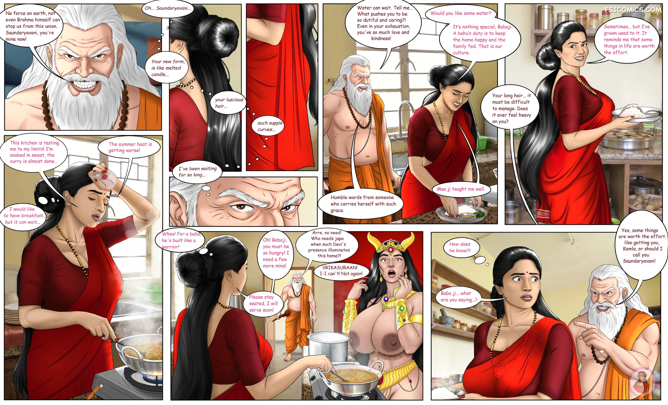 Saundarya Sanjeevani – Indian milf - Saundarya Sanjeevani Issue 4 - Bewci - Page 10