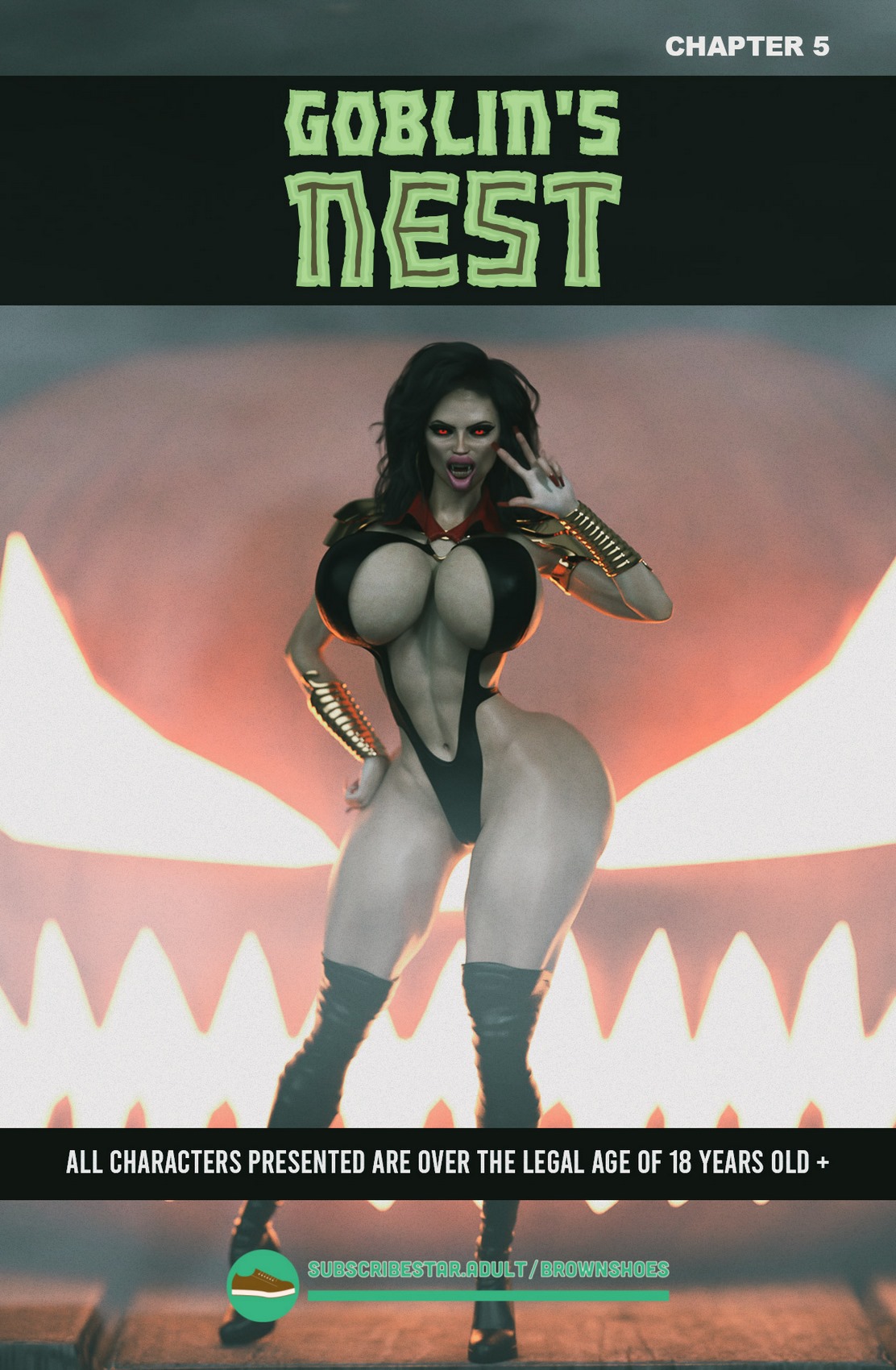 Goblin’s Nest [Brown Shoes] – Goblin Nest 5 | 3D Adult Porn Comics