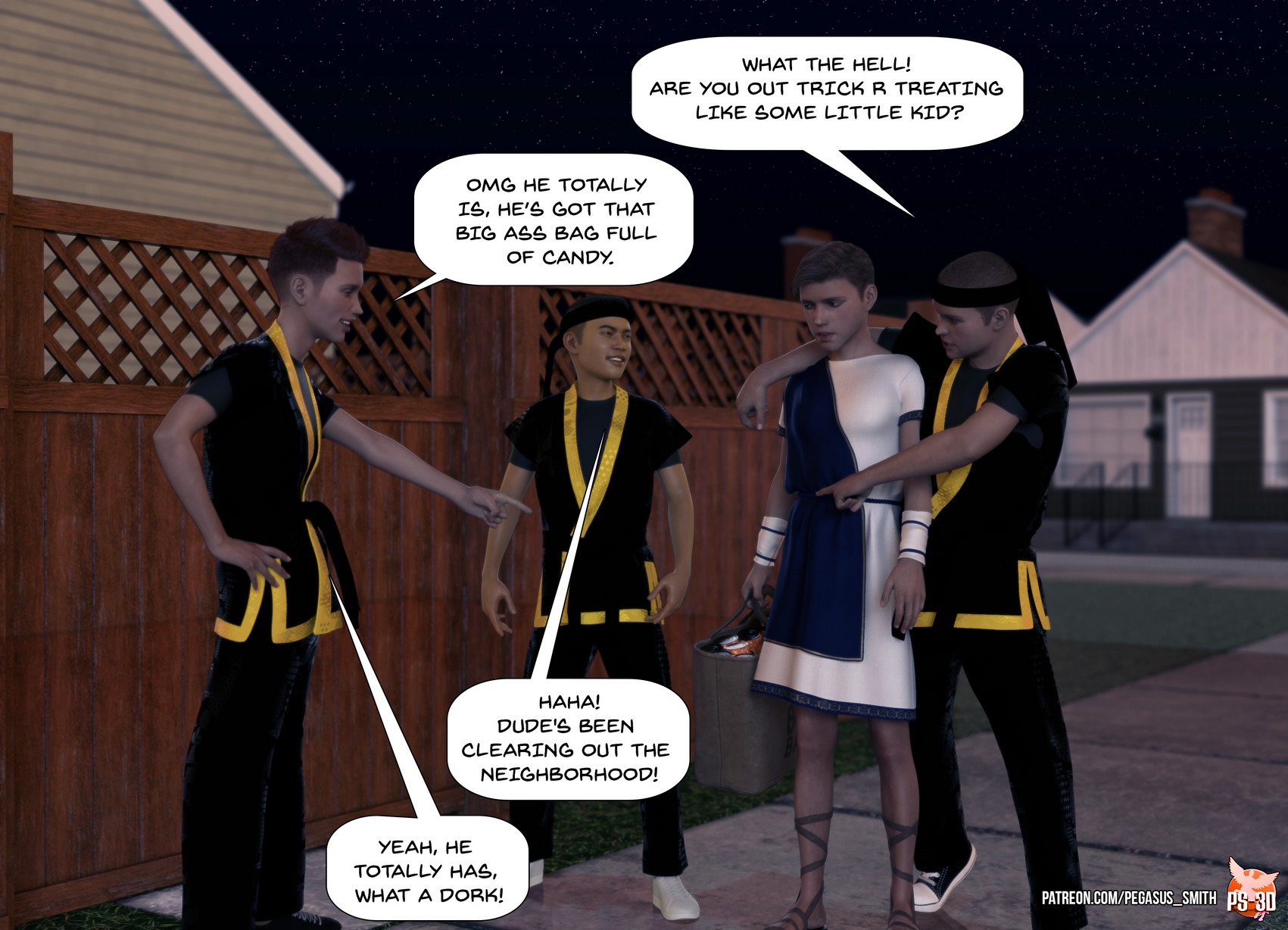 Gravity falls trick or treat porn comic