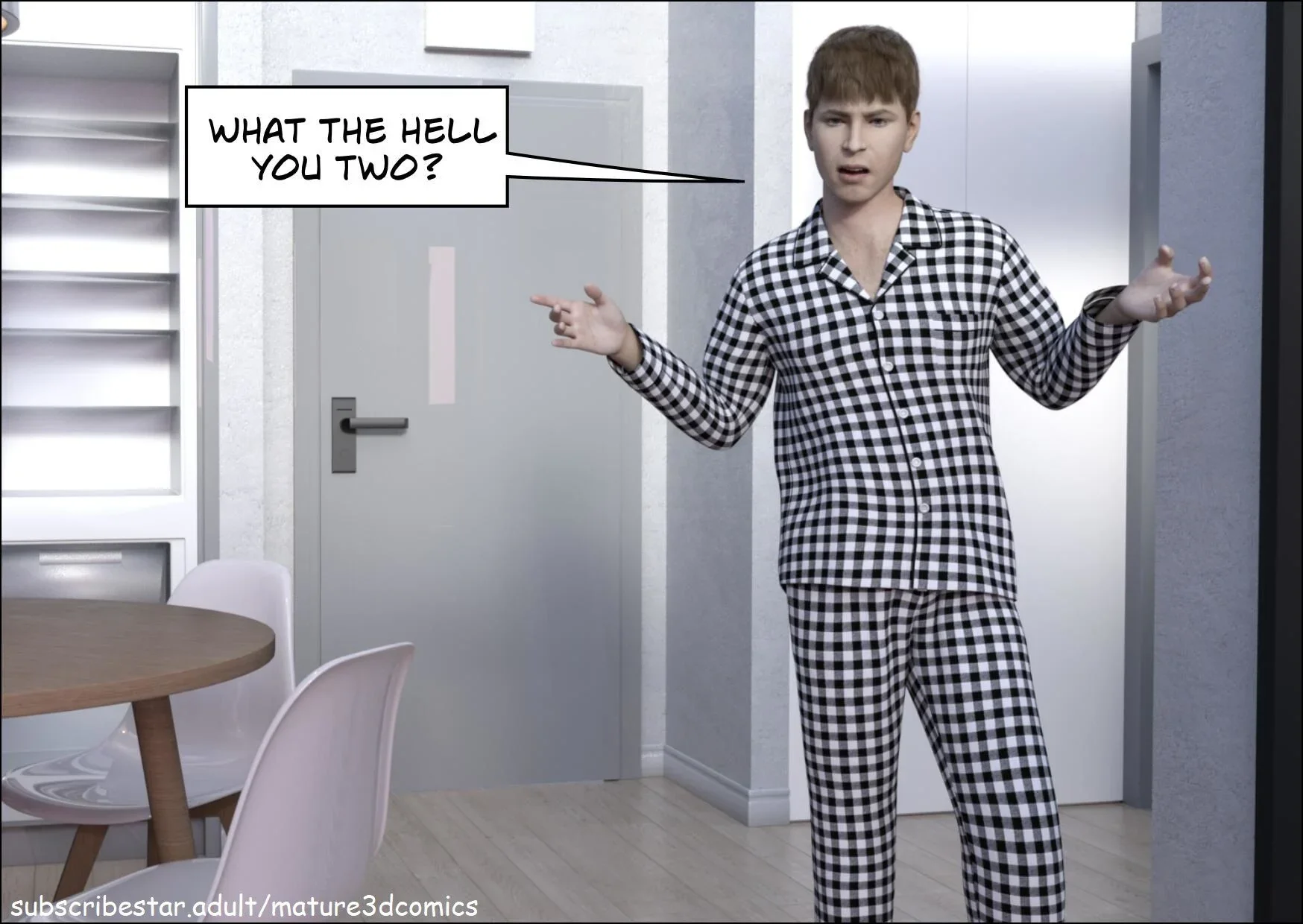 The MILF Next Door [Mature3dcomics] - The MILF Next Door 10 - Page 1