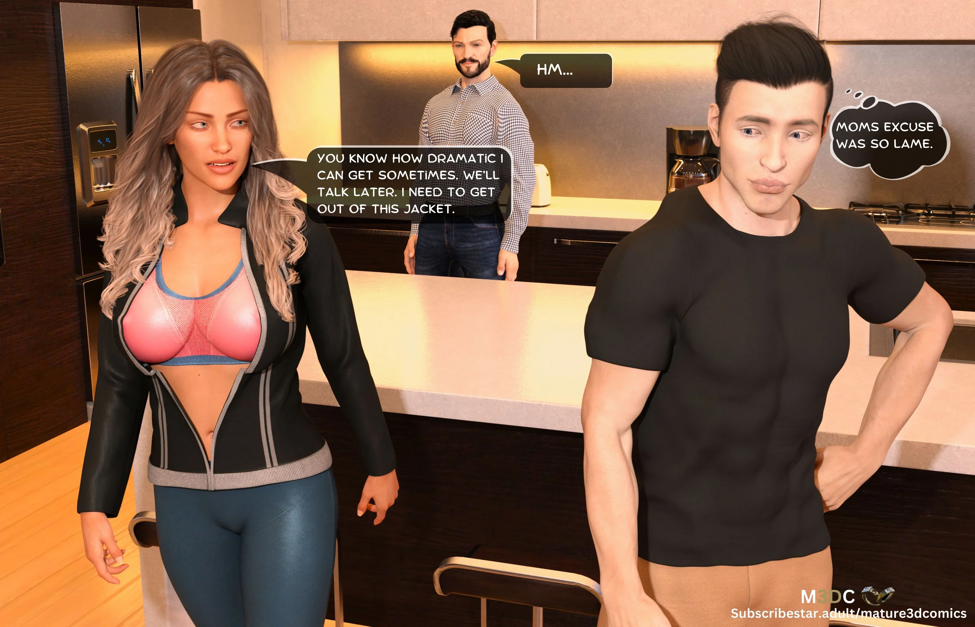 The MILF Next Door [Mature3dcomics] - The MILF Next Door 15 - Page 4