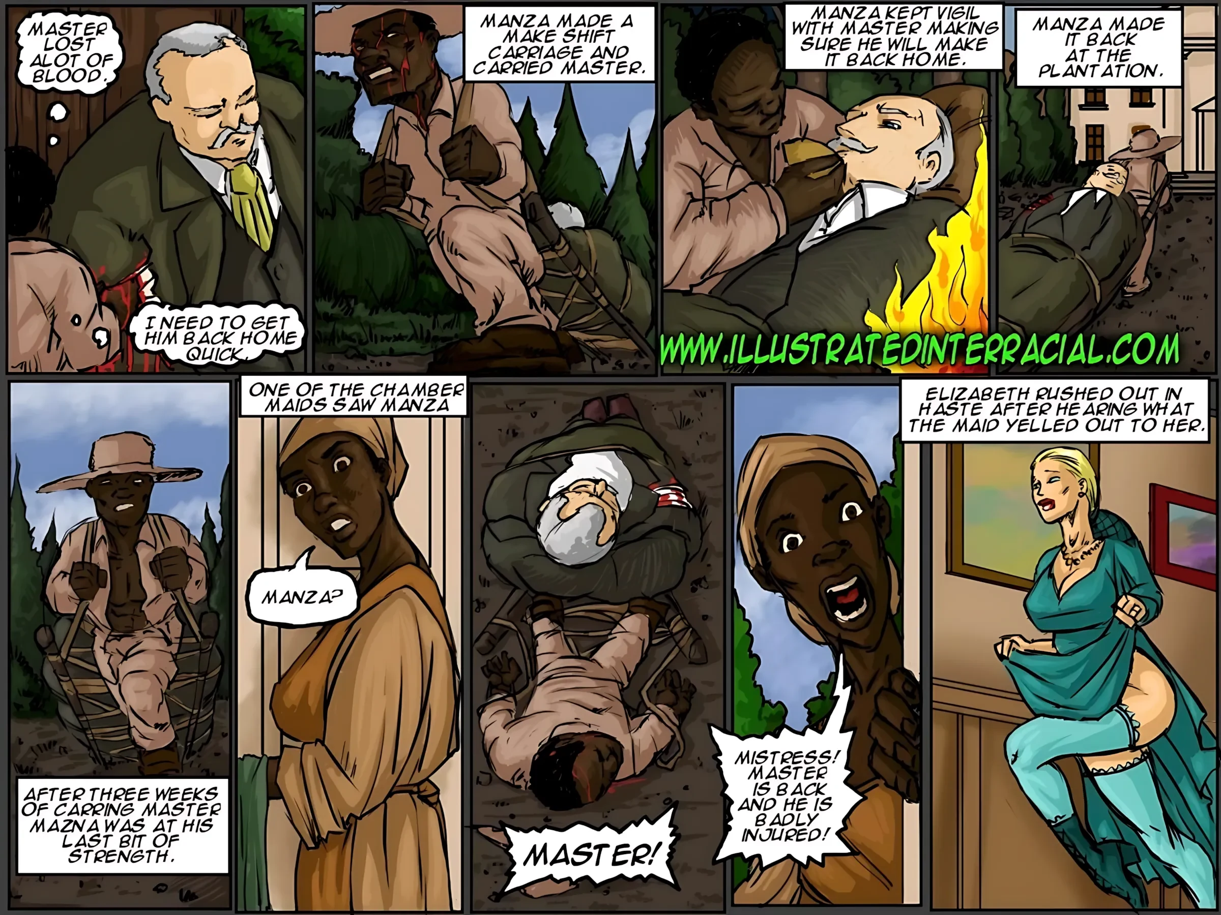 Manza [IllustratedInterracial] - Manza Chapter 1 - Page 118