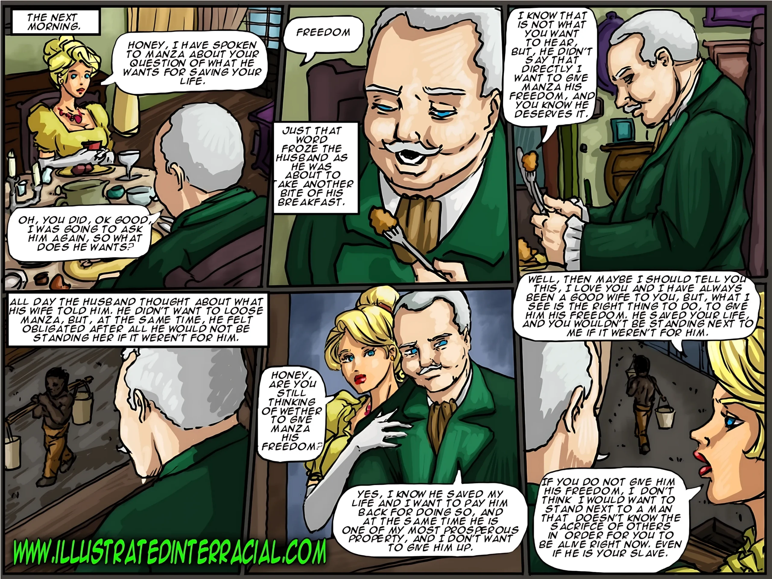 Manza [IllustratedInterracial] - Manza Chapter 1 - Page 126
