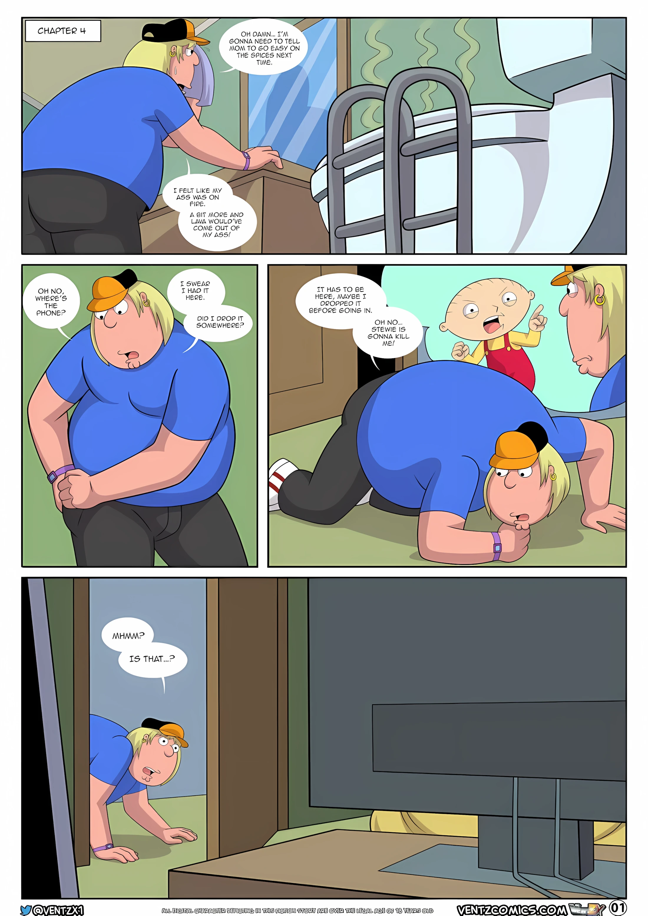 Quahog Diaries [Family Guy] - 3 . Quahog Diaries - Chapter 4 [Arabatos] - Page 1