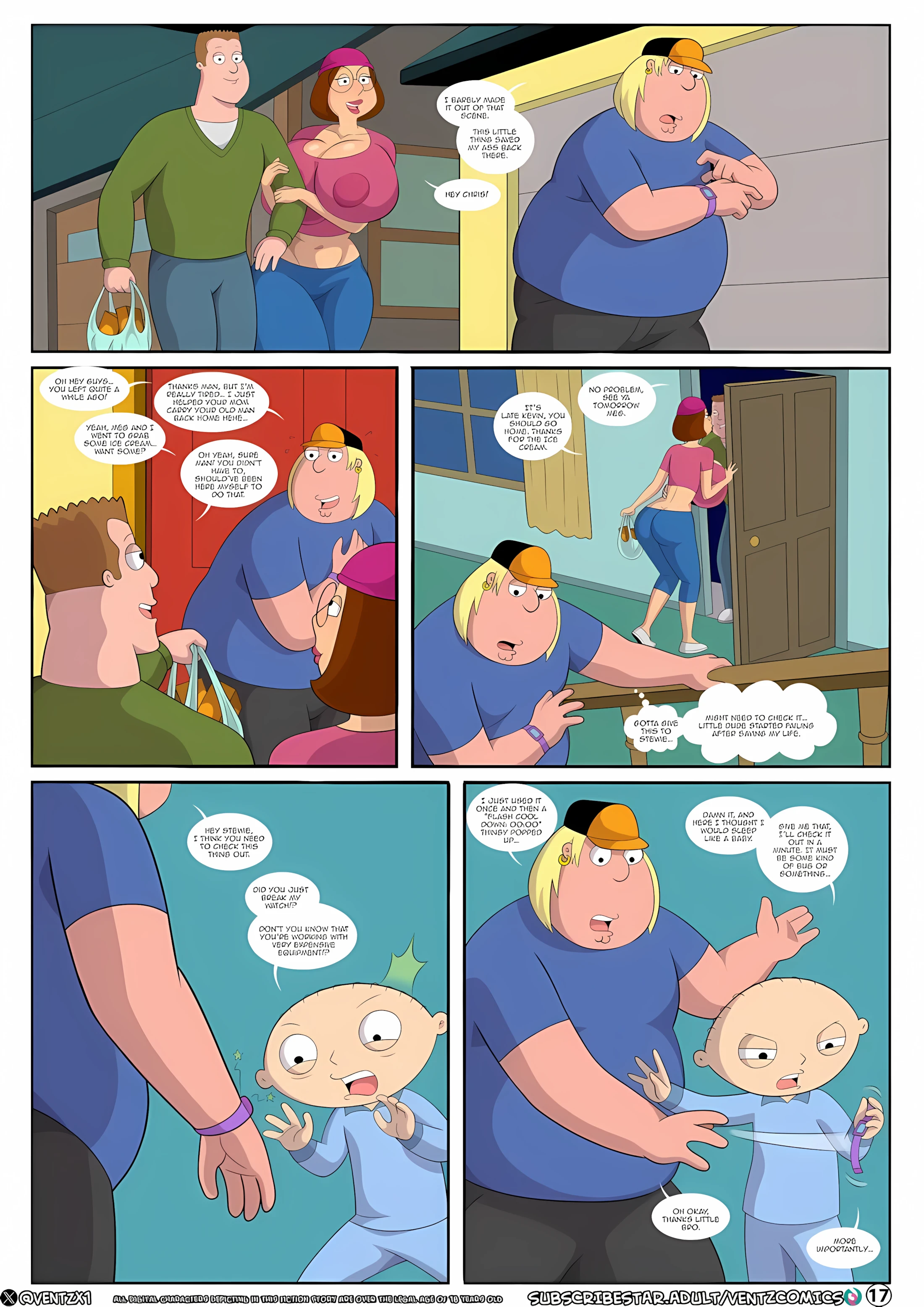 Quahog Diaries [Family Guy] - 3 . Quahog Diaries - Chapter 4 [Arabatos] - Page 17