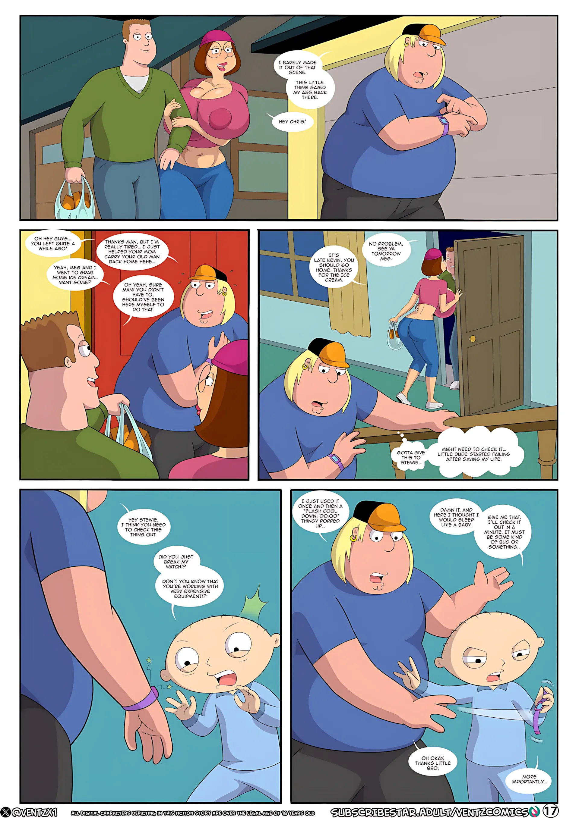 Quahog Diaries [Family Guy] - 3 . Quahog Diaries - Chapter 4 [Arabatos] - Page 17