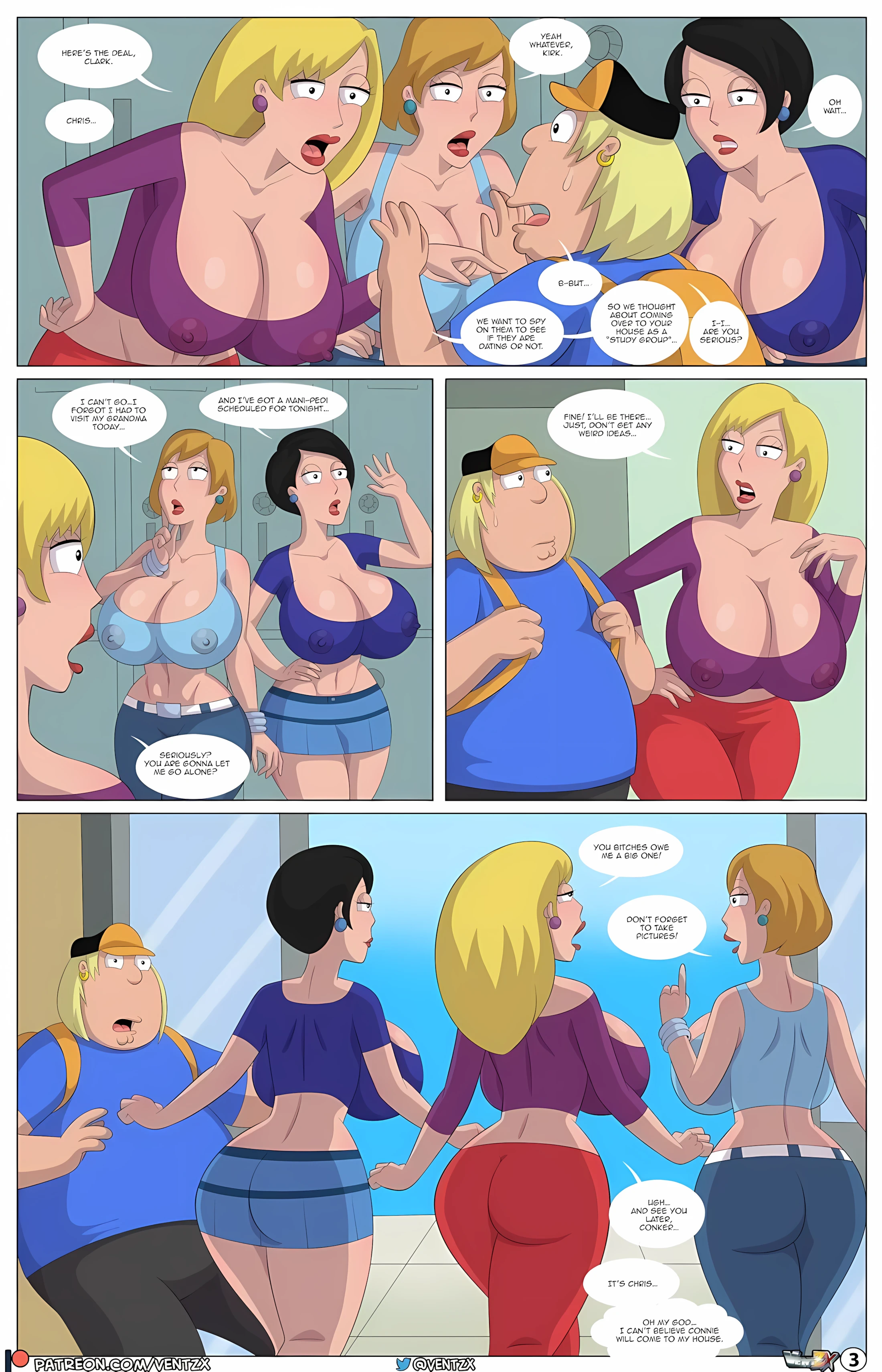 Quahog Diaries [Family Guy] - 2 . Quahog Diaries - Chapter 3 [Arabatos] - Page 3