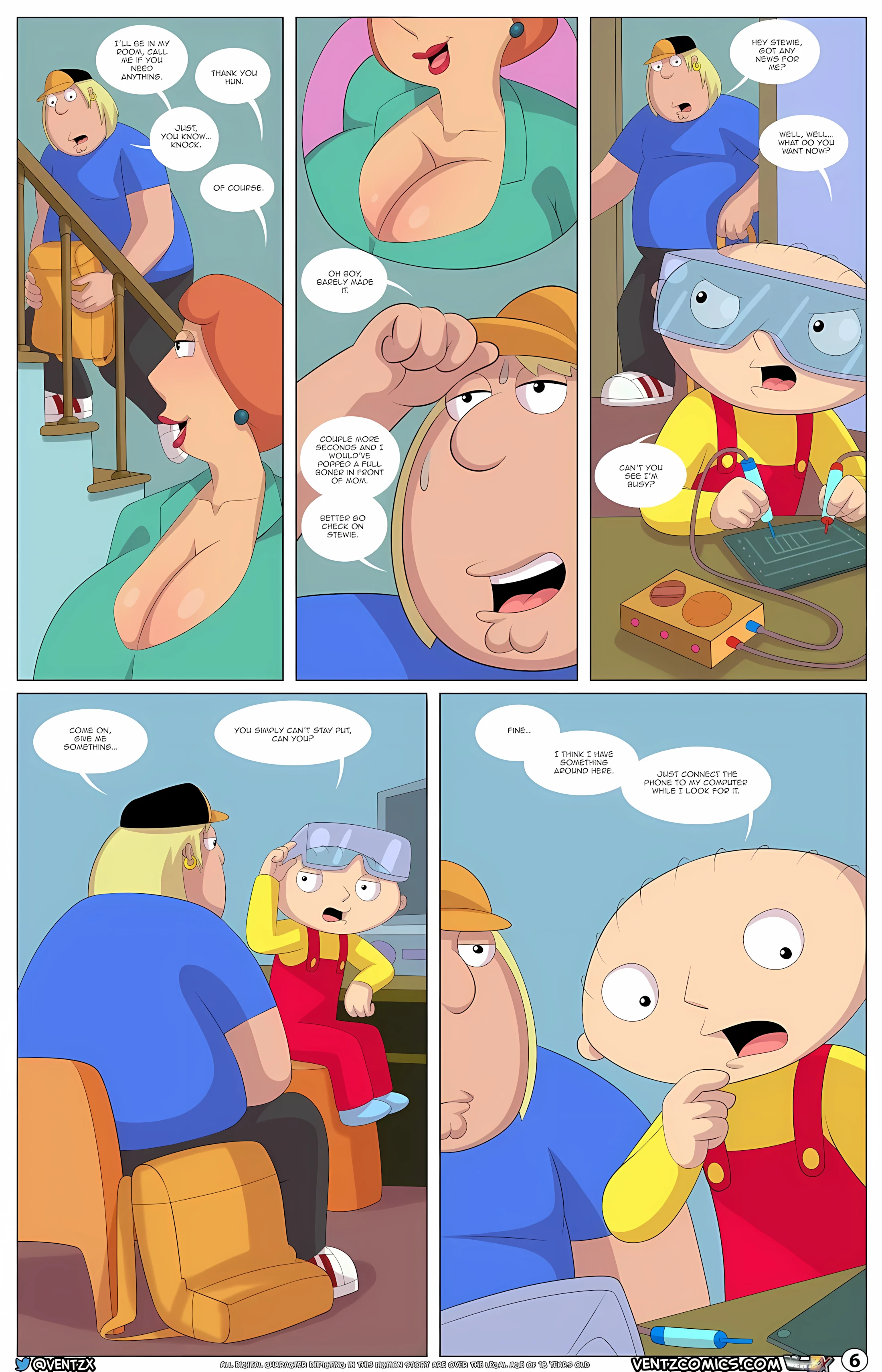 Quahog Diaries [Family Guy] - 2 . Quahog Diaries - Chapter 3 [Arabatos] - Page 6