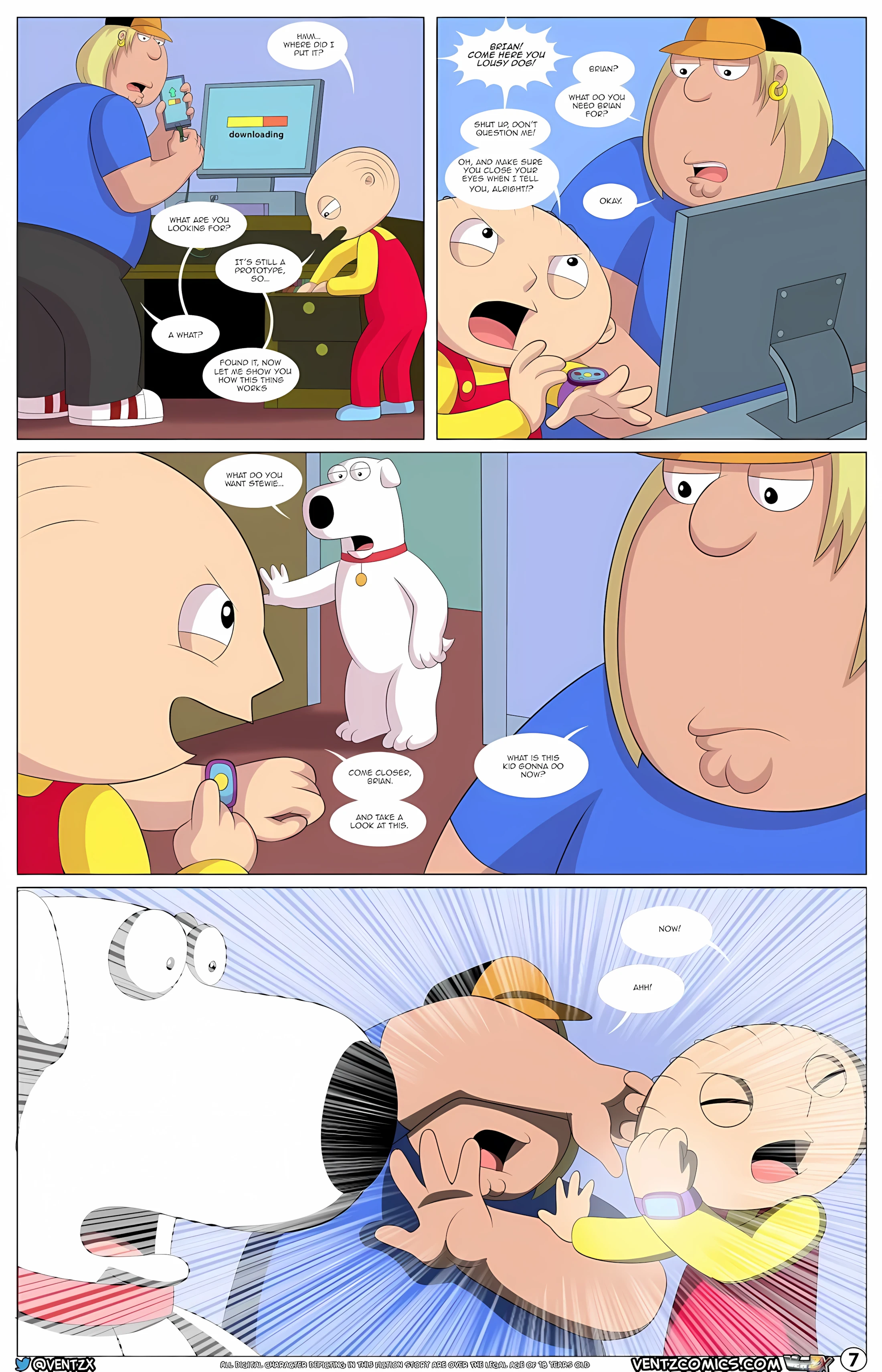 Quahog Diaries [Family Guy] - 2 . Quahog Diaries - Chapter 3 [Arabatos] - Page 7
