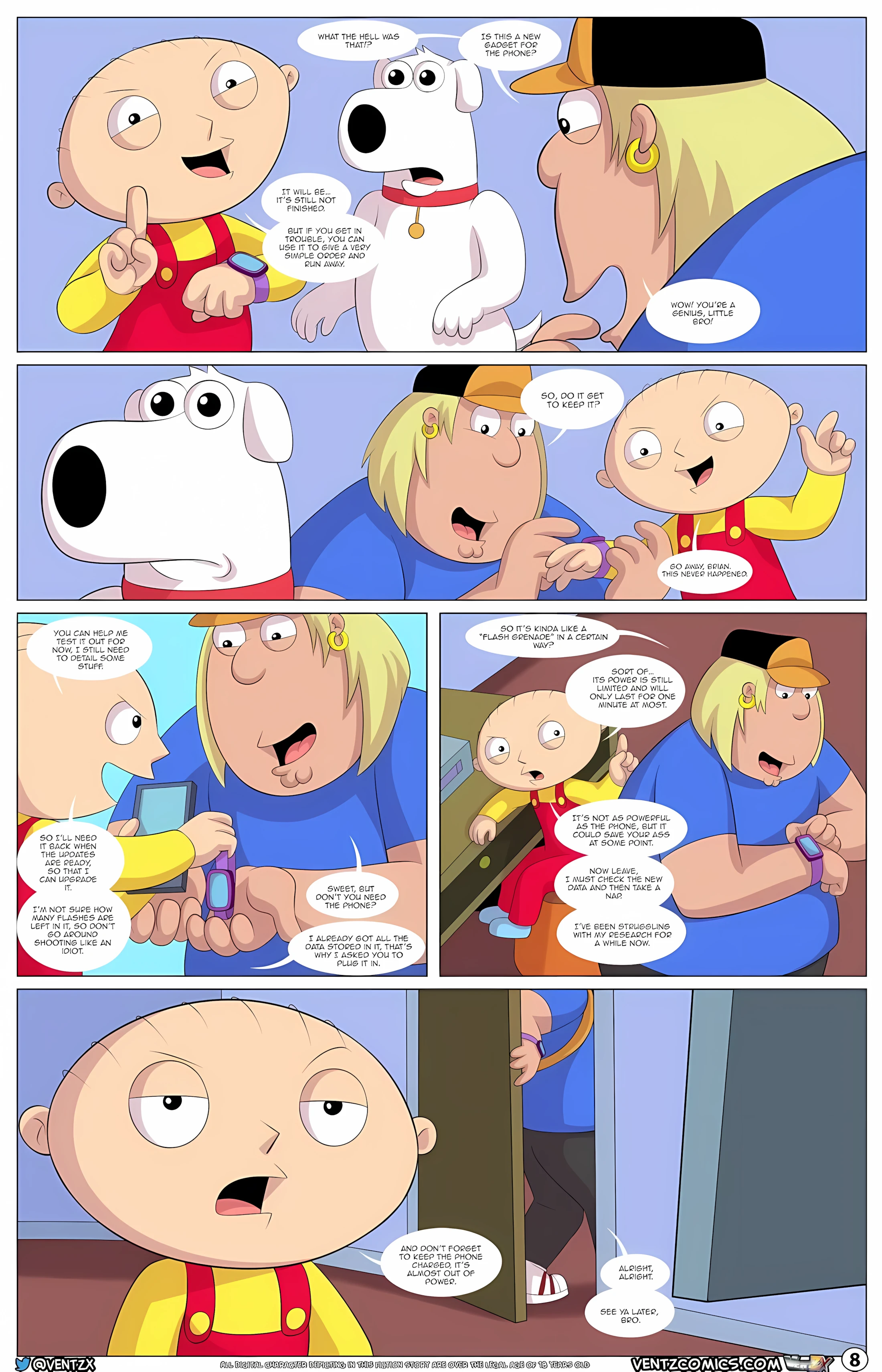 Quahog Diaries [Family Guy] - 2 . Quahog Diaries - Chapter 3 [Arabatos] - Page 8
