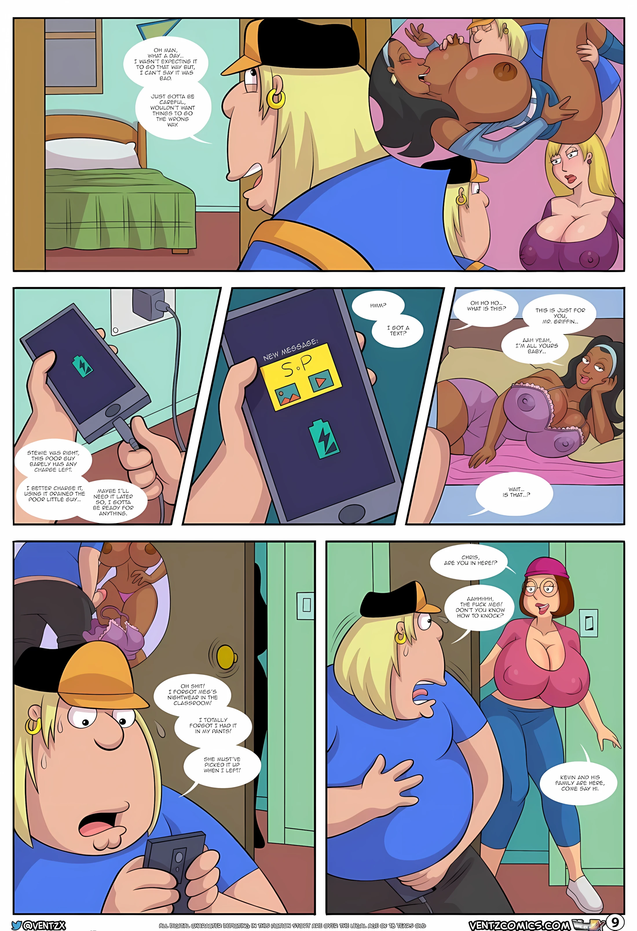 Quahog Diaries [Family Guy] - 2 . Quahog Diaries - Chapter 3 [Arabatos] - Page 9