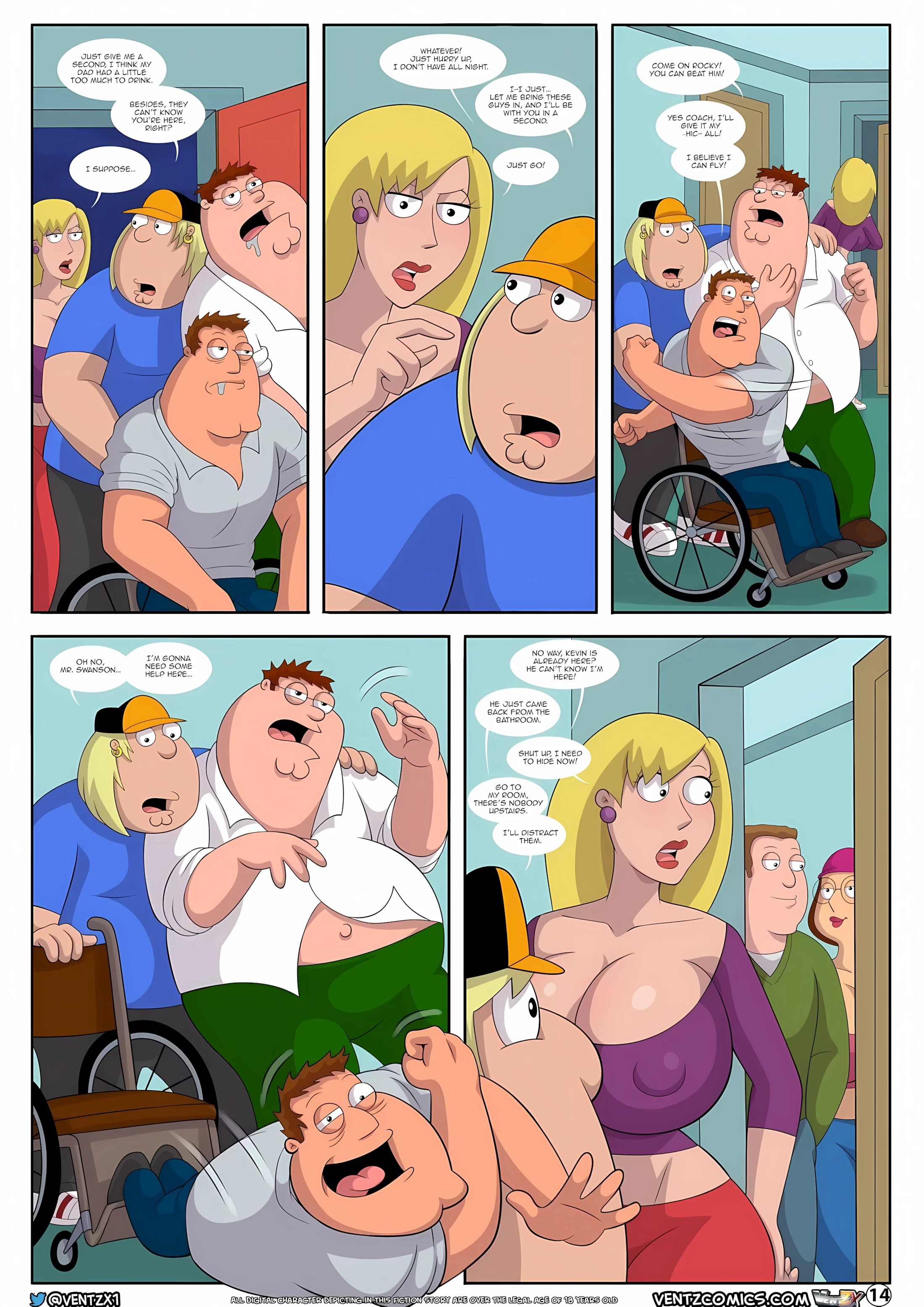 Quahog Diaries [Family Guy] - 2 . Quahog Diaries - Chapter 3 [Arabatos] - Page 14