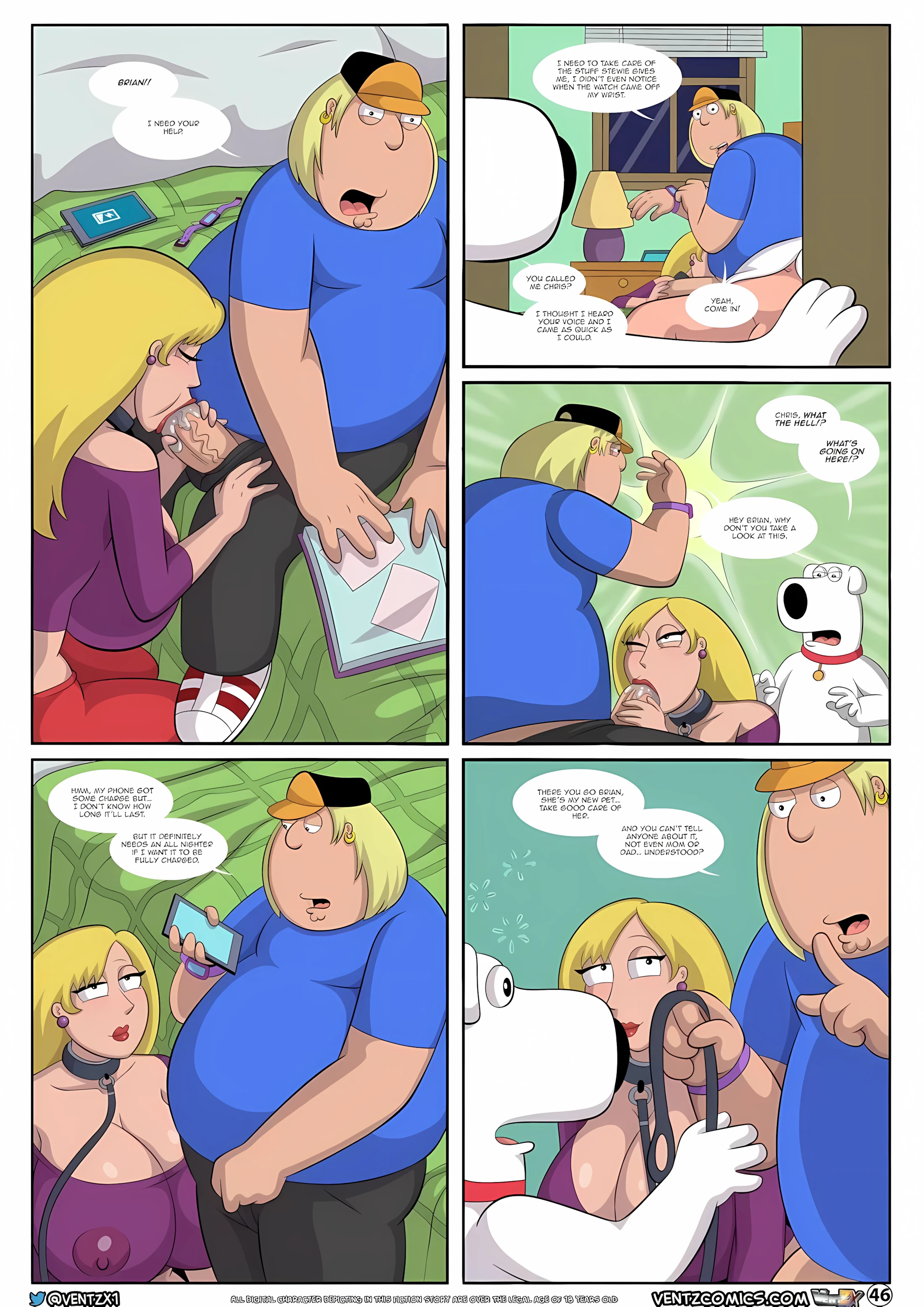 Quahog Diaries [Family Guy] - 2 . Quahog Diaries - Chapter 3 [Arabatos] - Page 46